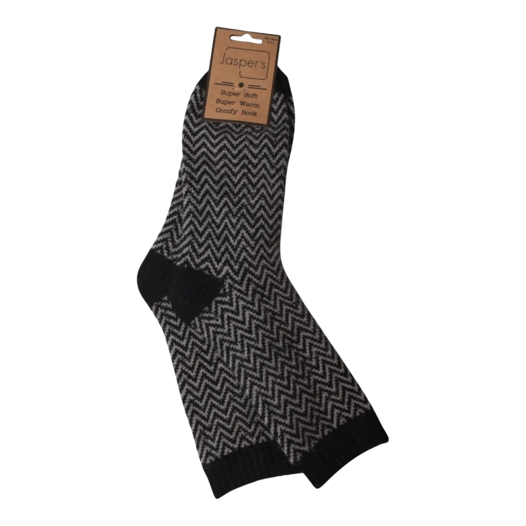 Herringbone Ribbed Cosy Socks - Image 22
