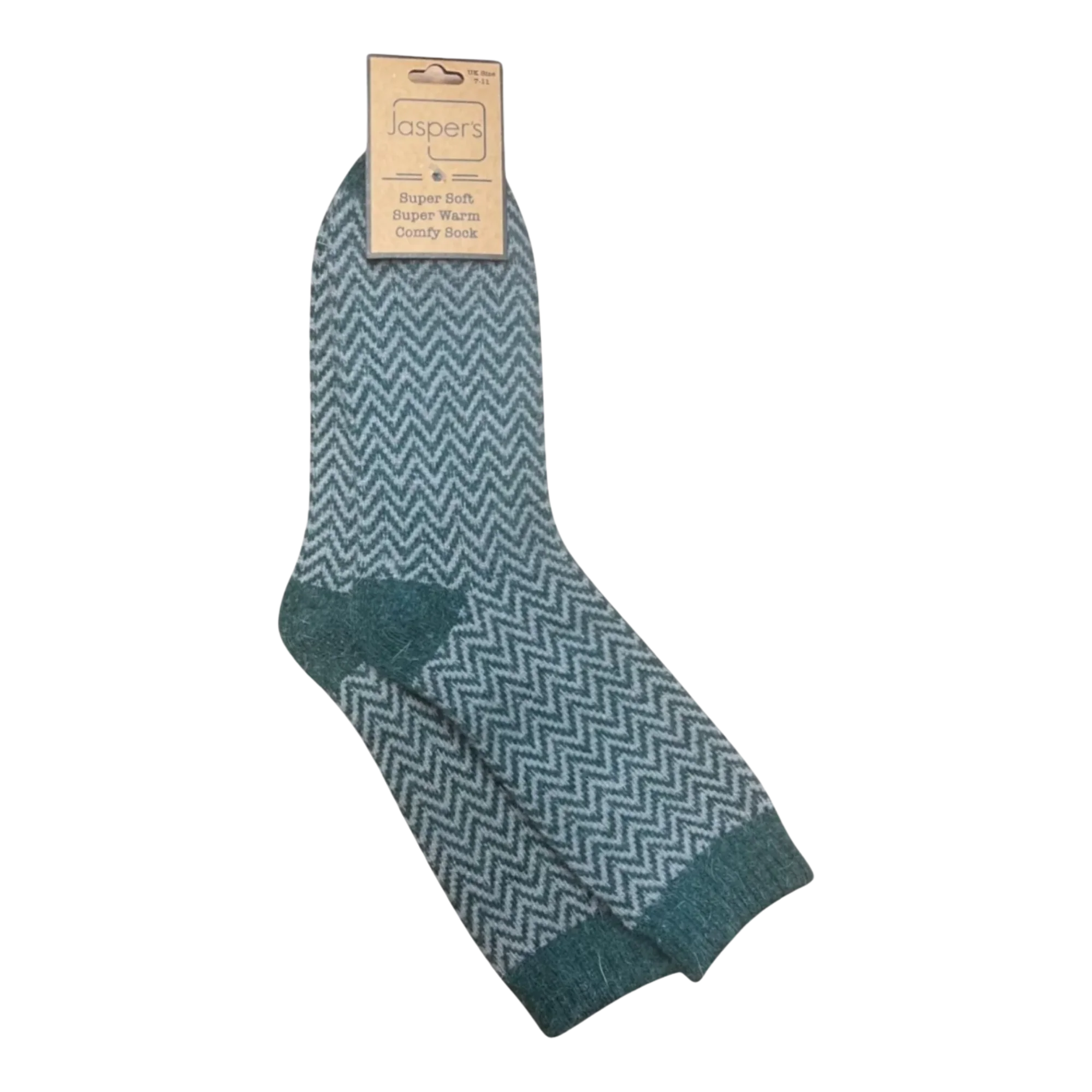 Herringbone Ribbed Cosy Socks - Image 23