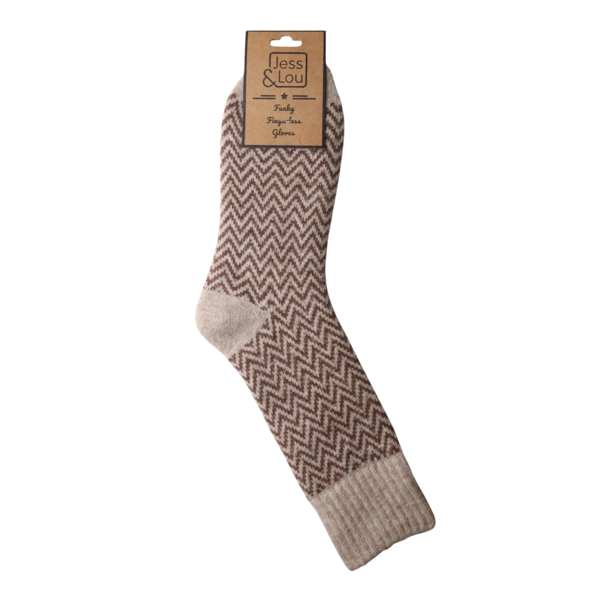 Herringbone Ribbed Cosy Socks - Image 25
