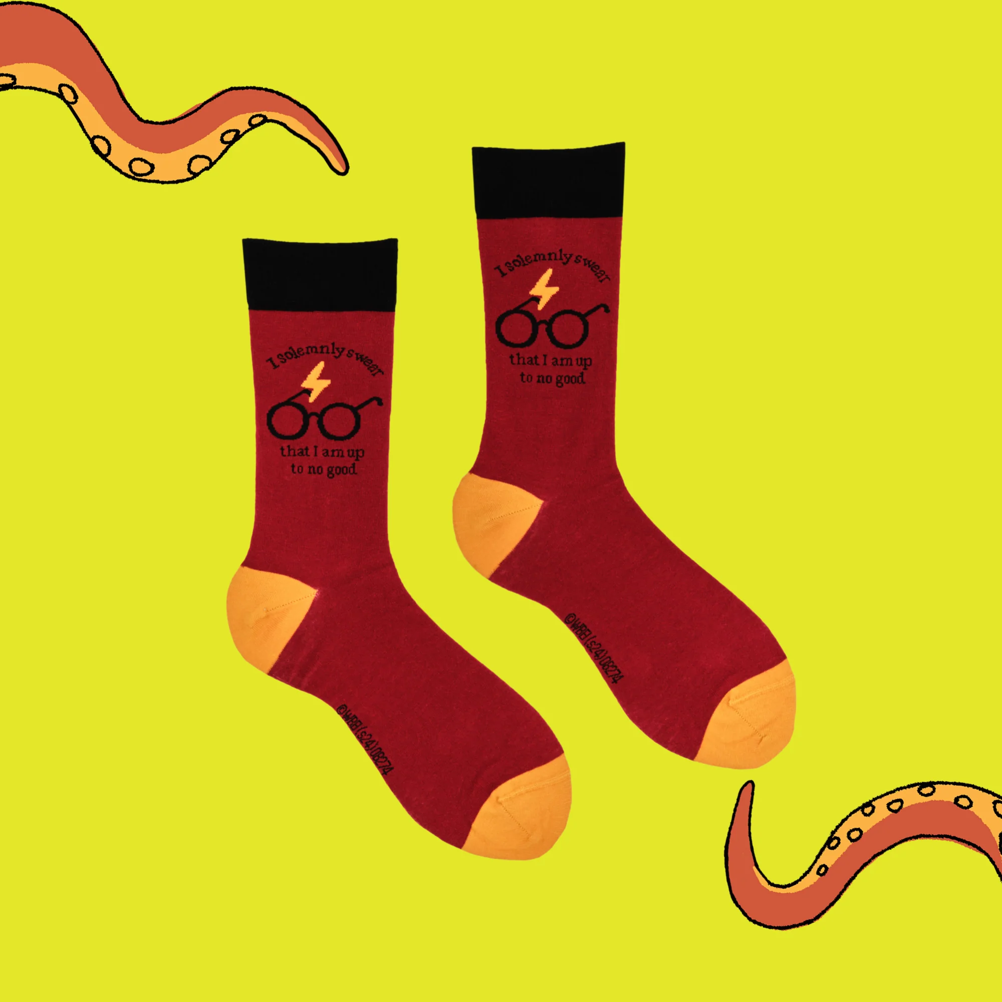 Harry Potter Socks - Up to No Good - Image 3