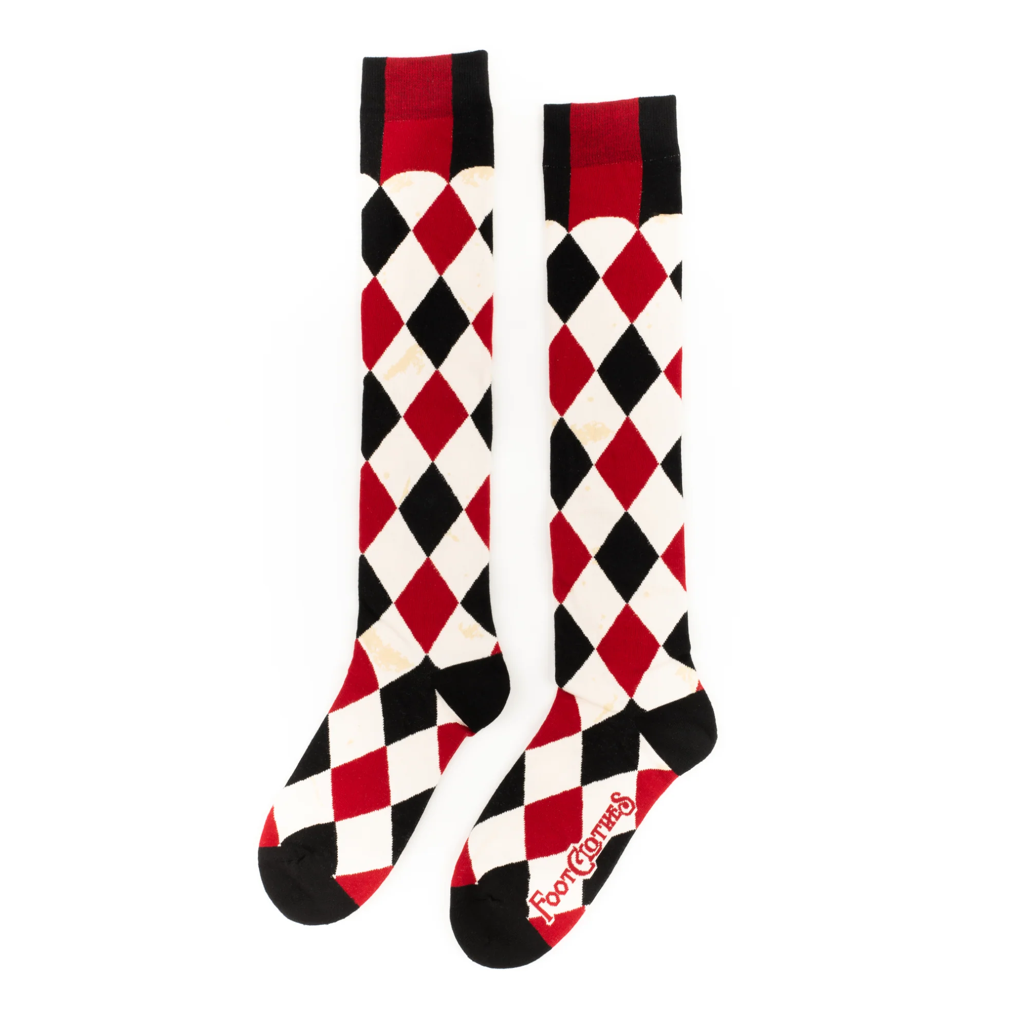 Haunting Harlequin Knee High Socks - Image 3