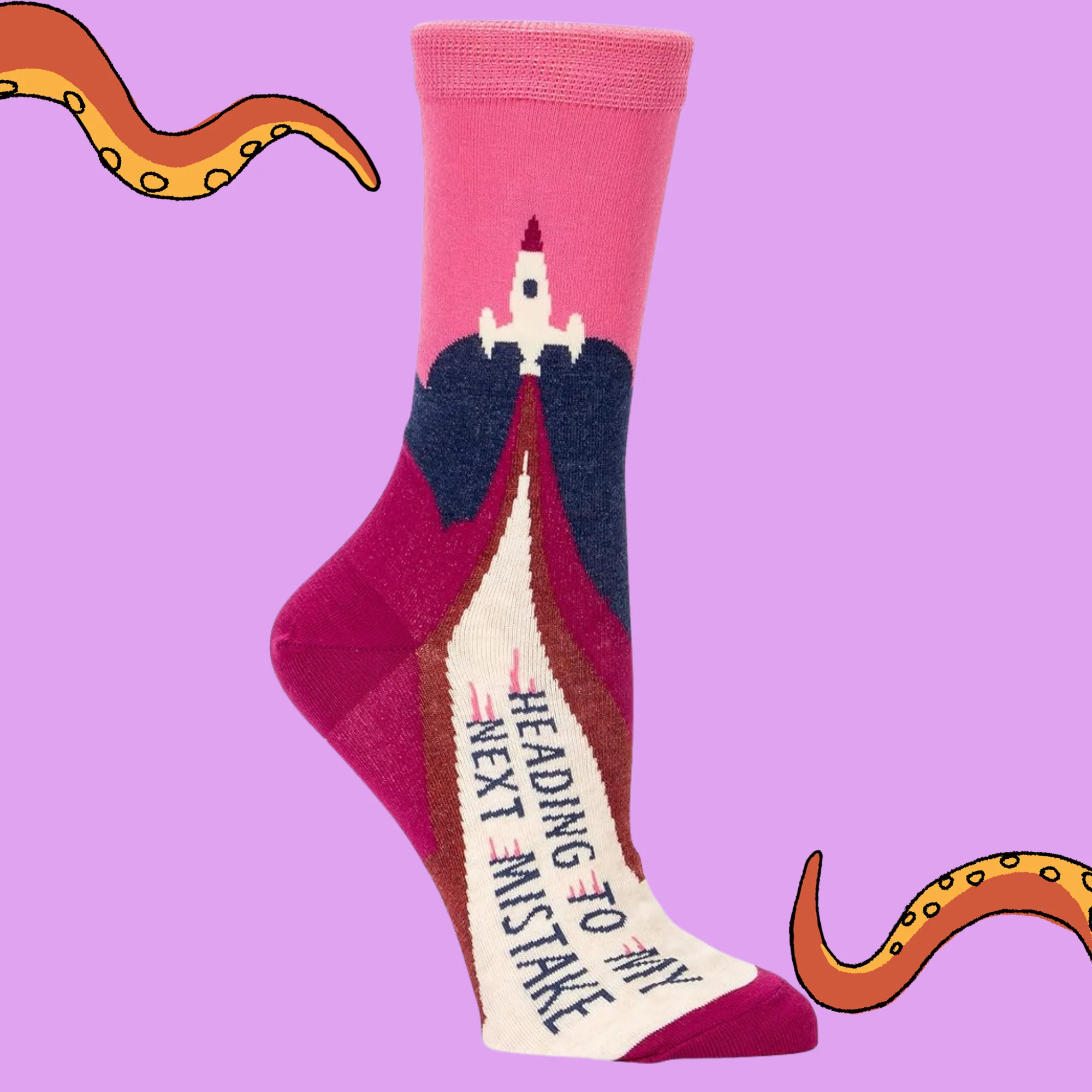 Heading to My Next Mistake Socks - Image 2