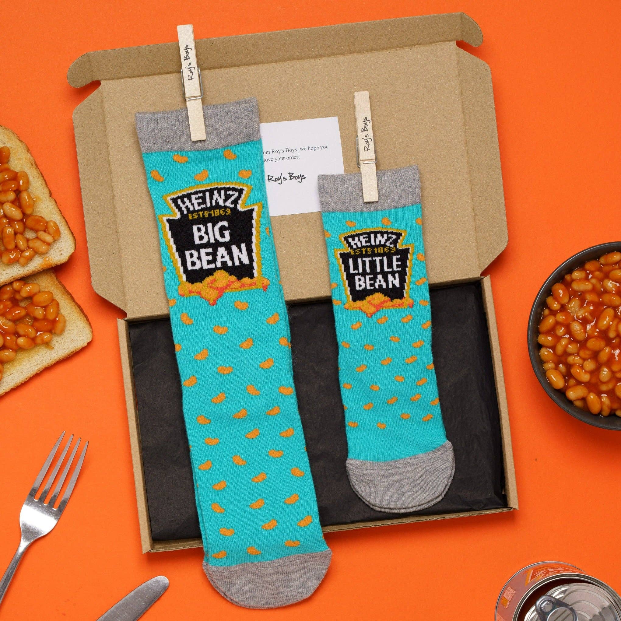 Heinz Baked Beans 'Big Bean' Socks - Image 3
