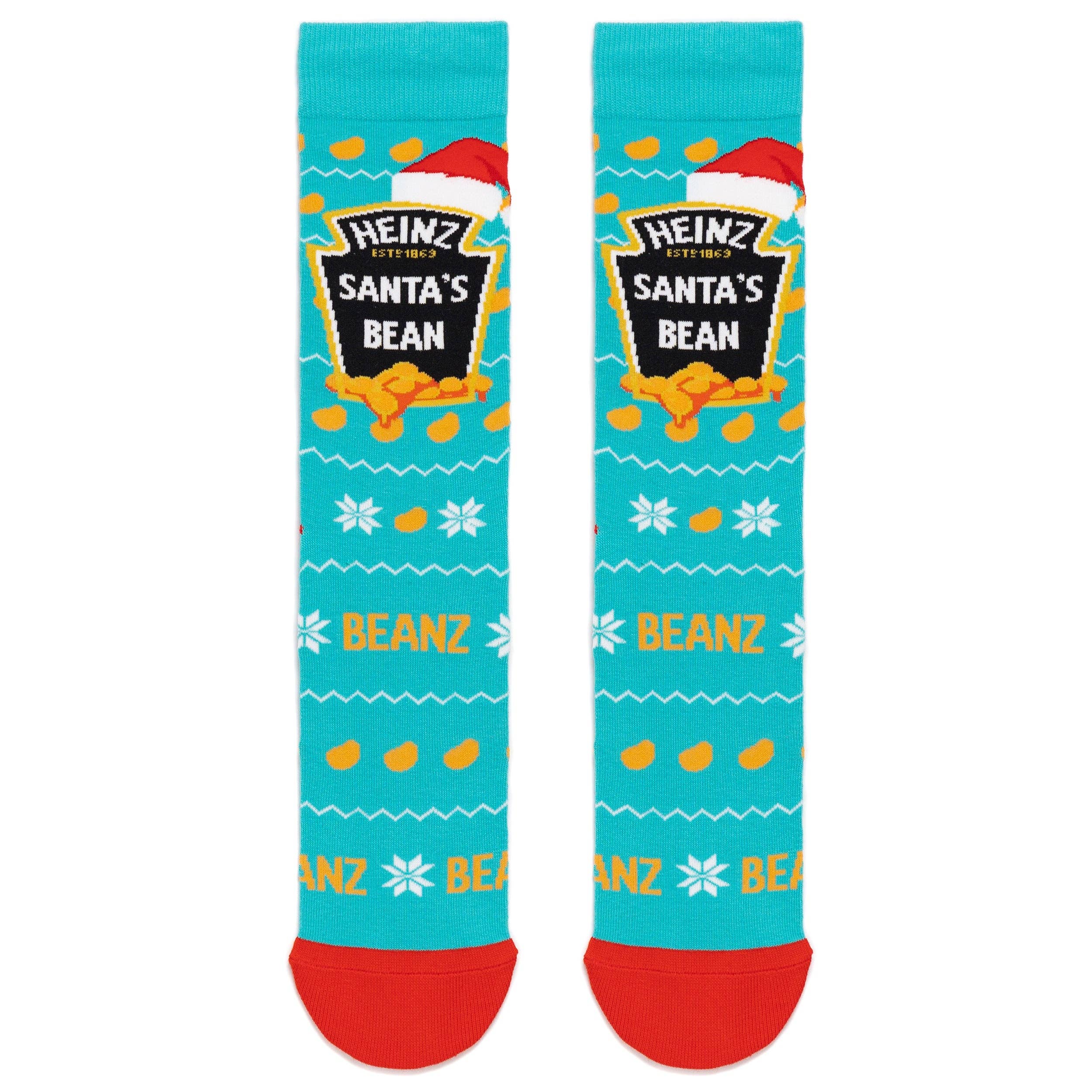 Heinz Baked Beans 'Santa's Bean' Adult Socks