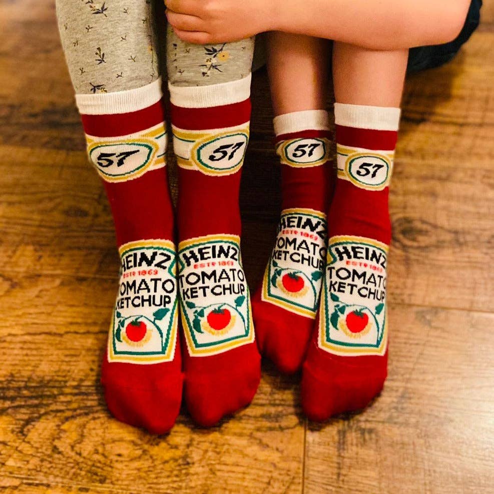 Heinz Tomato Ketchup Kids' Socks - Image 3