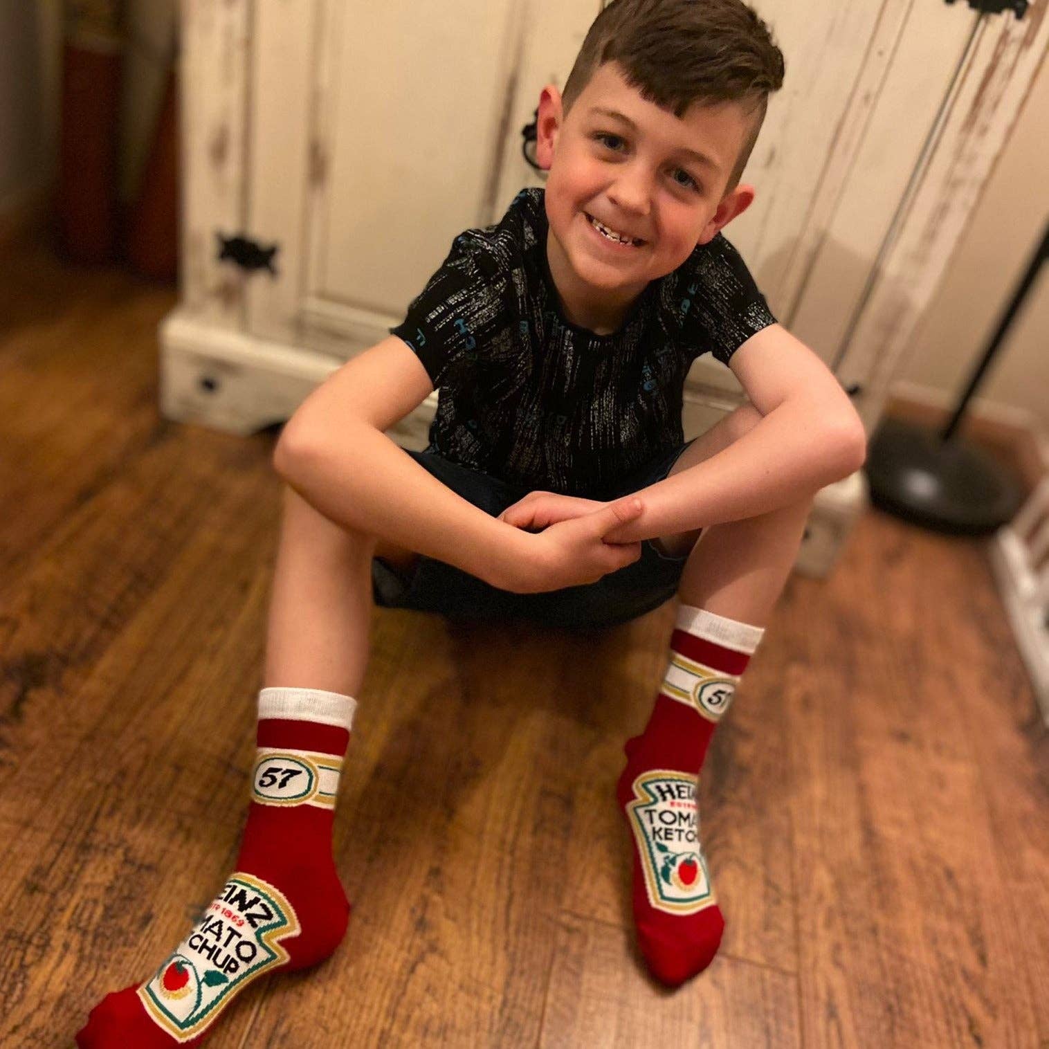 Heinz Tomato Ketchup Kids' Socks - Image 5