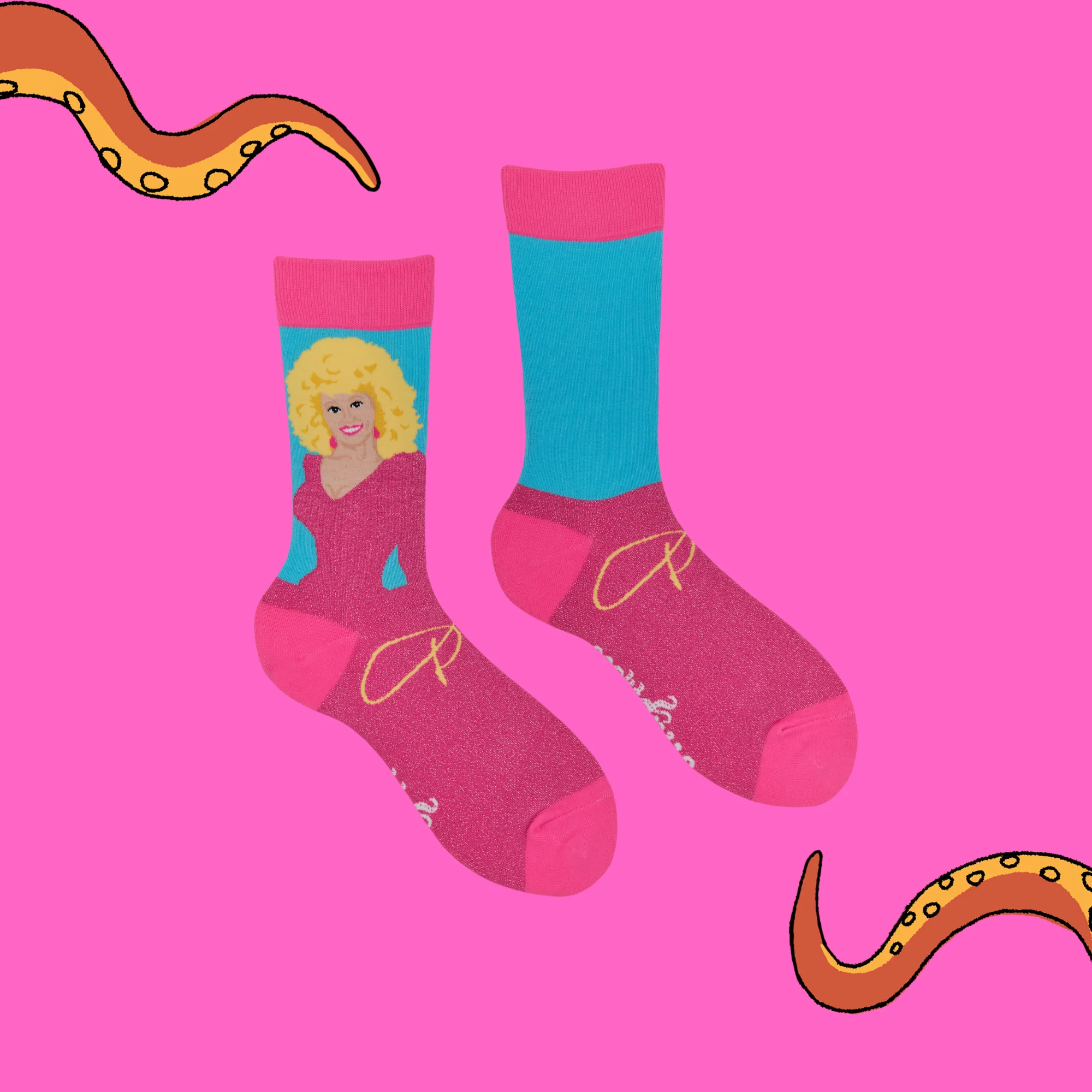 Dolly Parton Socks - Hello Dolly - Image 3