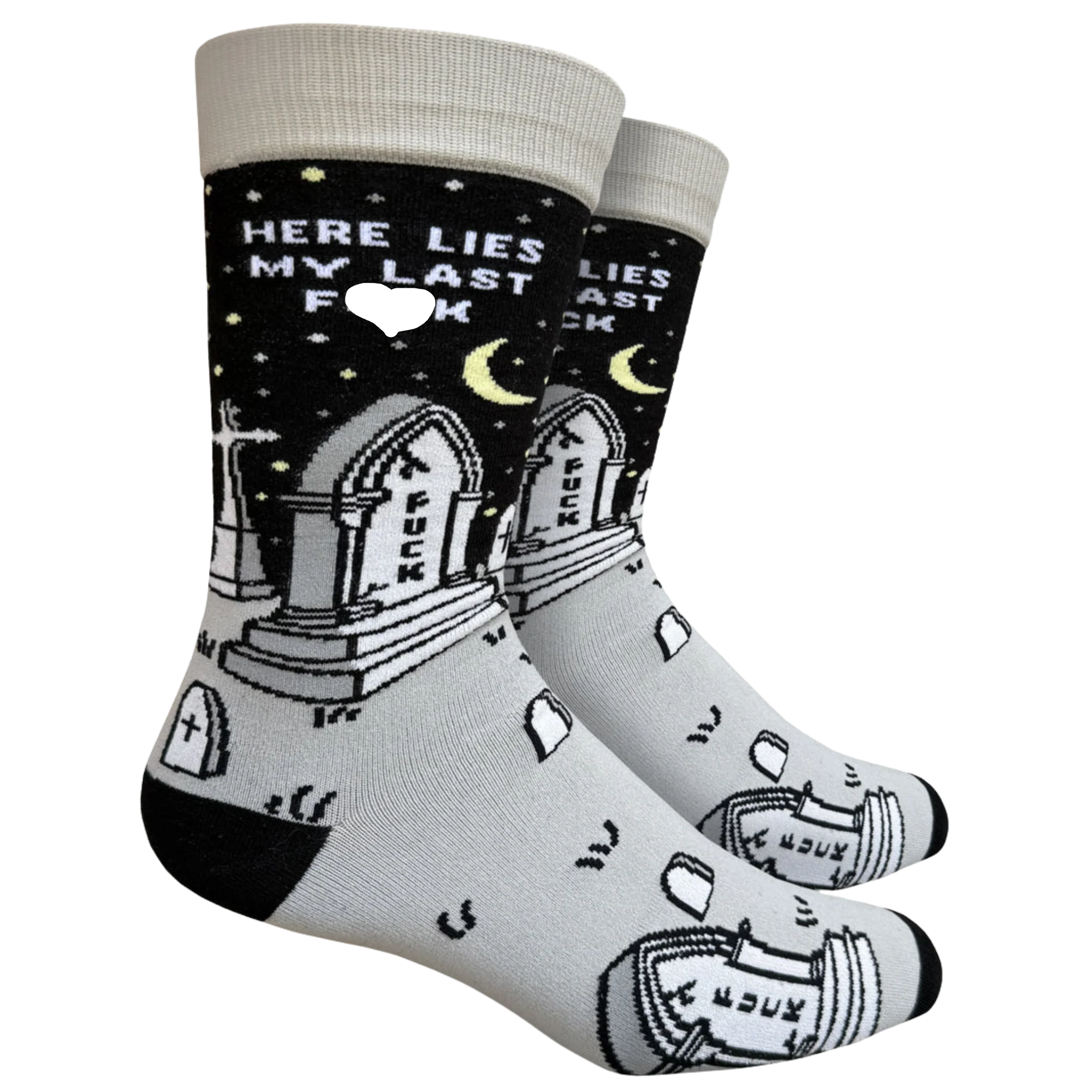 Here Lies My Last F**k Socks - Large