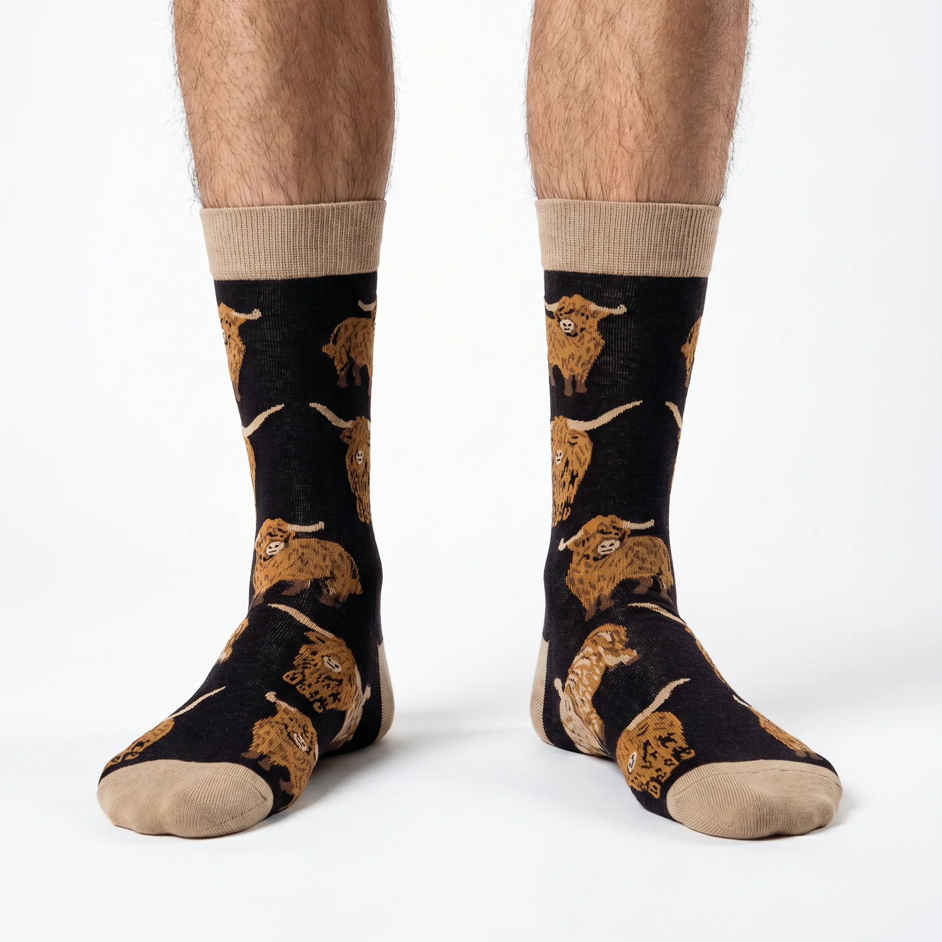 Highland Cow Socks - Och Aye the Moo! - Image 13