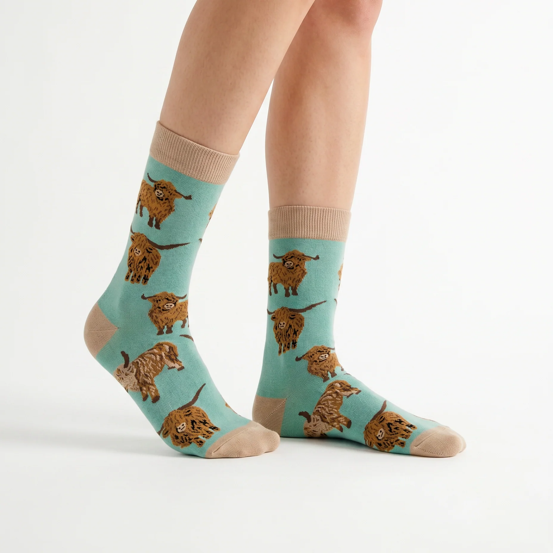 Highland Cow Socks - Och Aye the Moo! - Image 15
