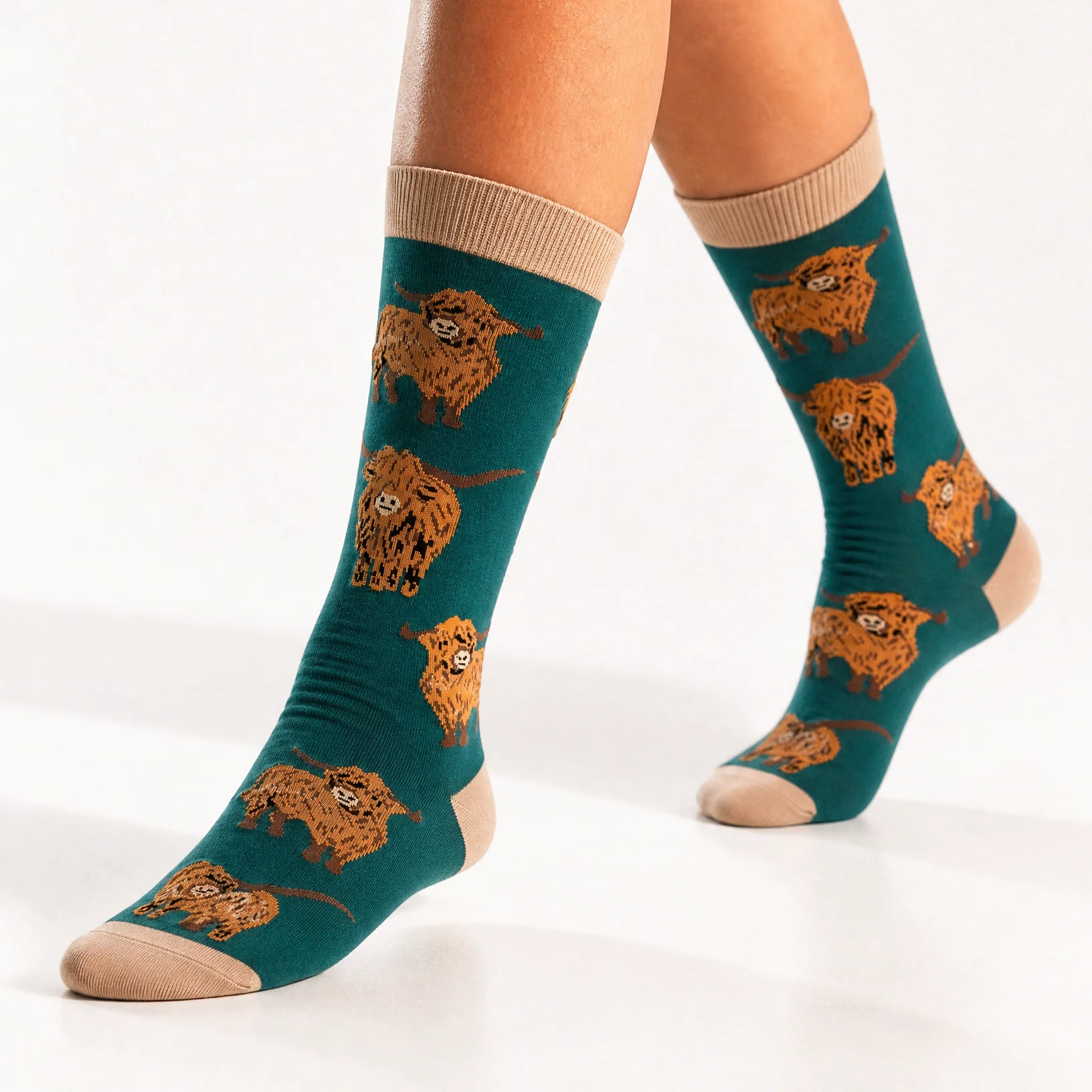 Highland Cow Socks - Och Aye the Moo! - Image 17