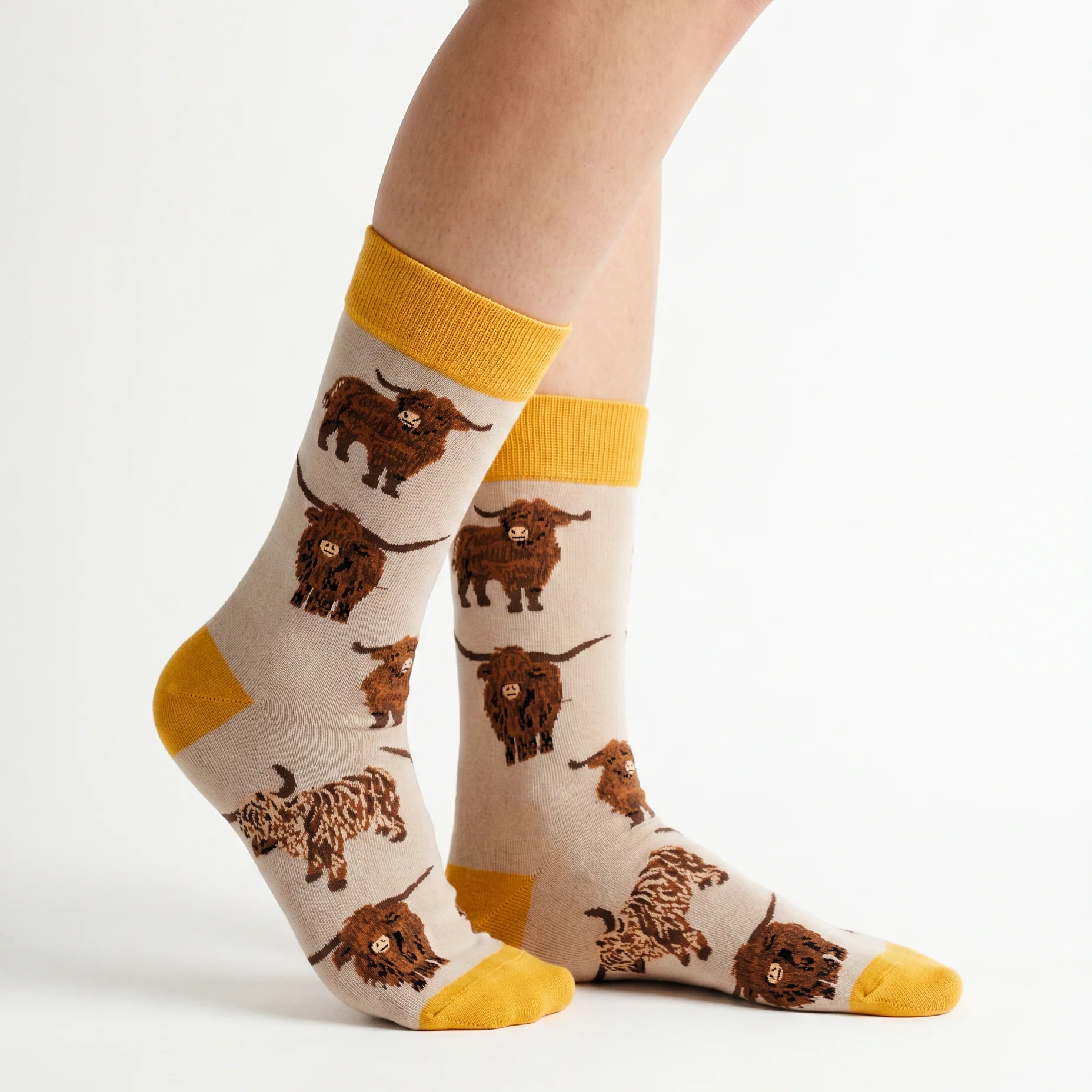 Highland Cow Socks - Och Aye the Moo! - Image 24