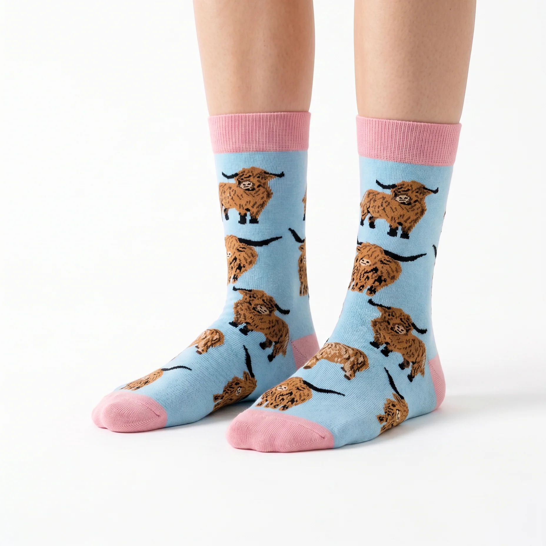 Highland Cow Socks - Och Aye the Moo! - Image 26
