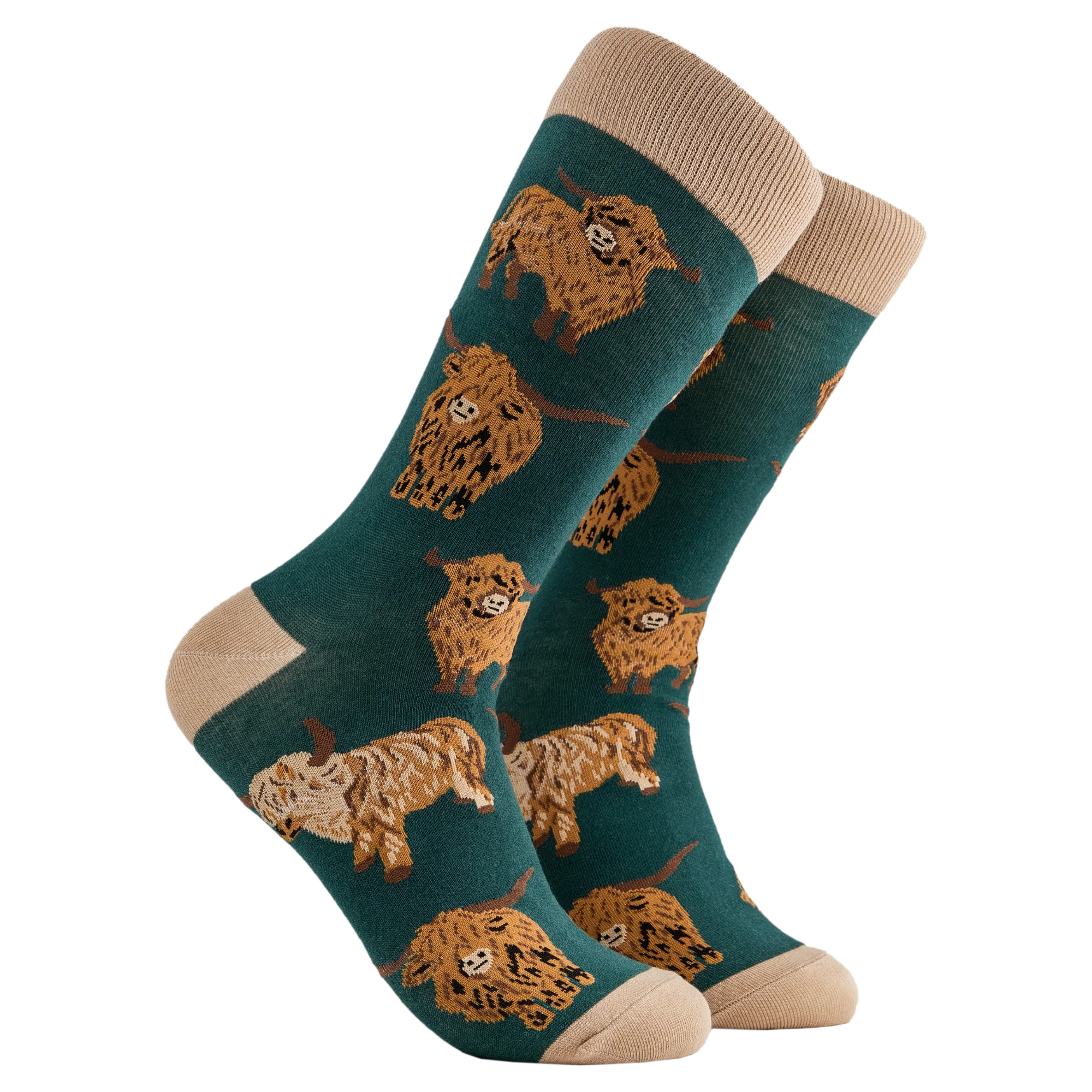 Highland Cow Socks - Och Aye the Moo! - Image 4