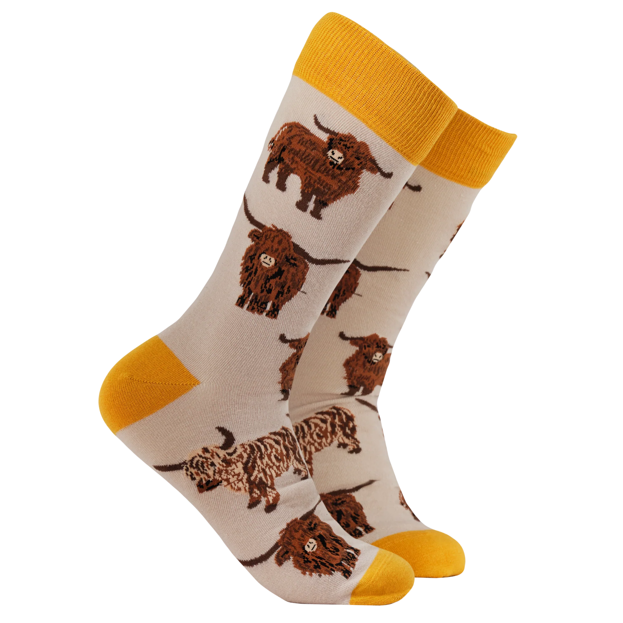 Highland Cow Socks - Och Aye the Moo! - Image 8