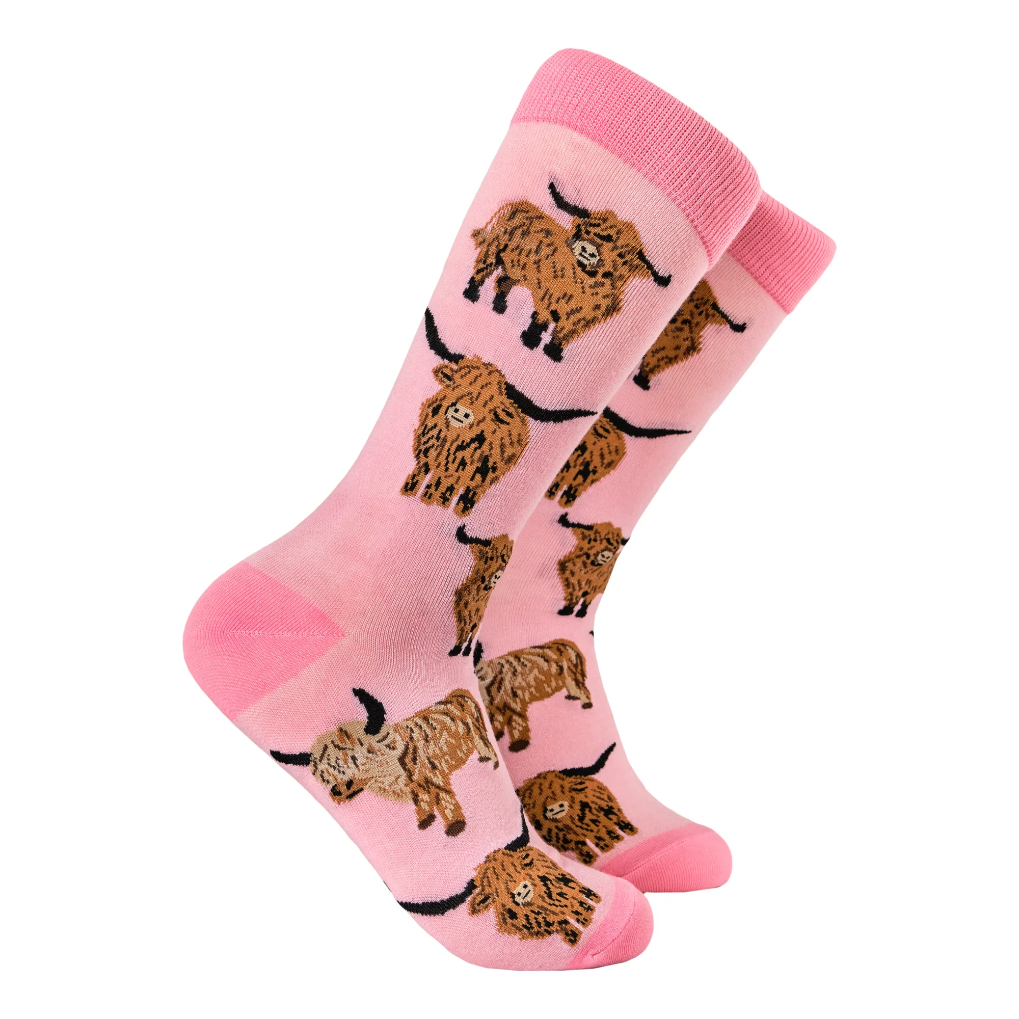 Highland Cow Socks - Och Aye the Moo! - XS - Image 13