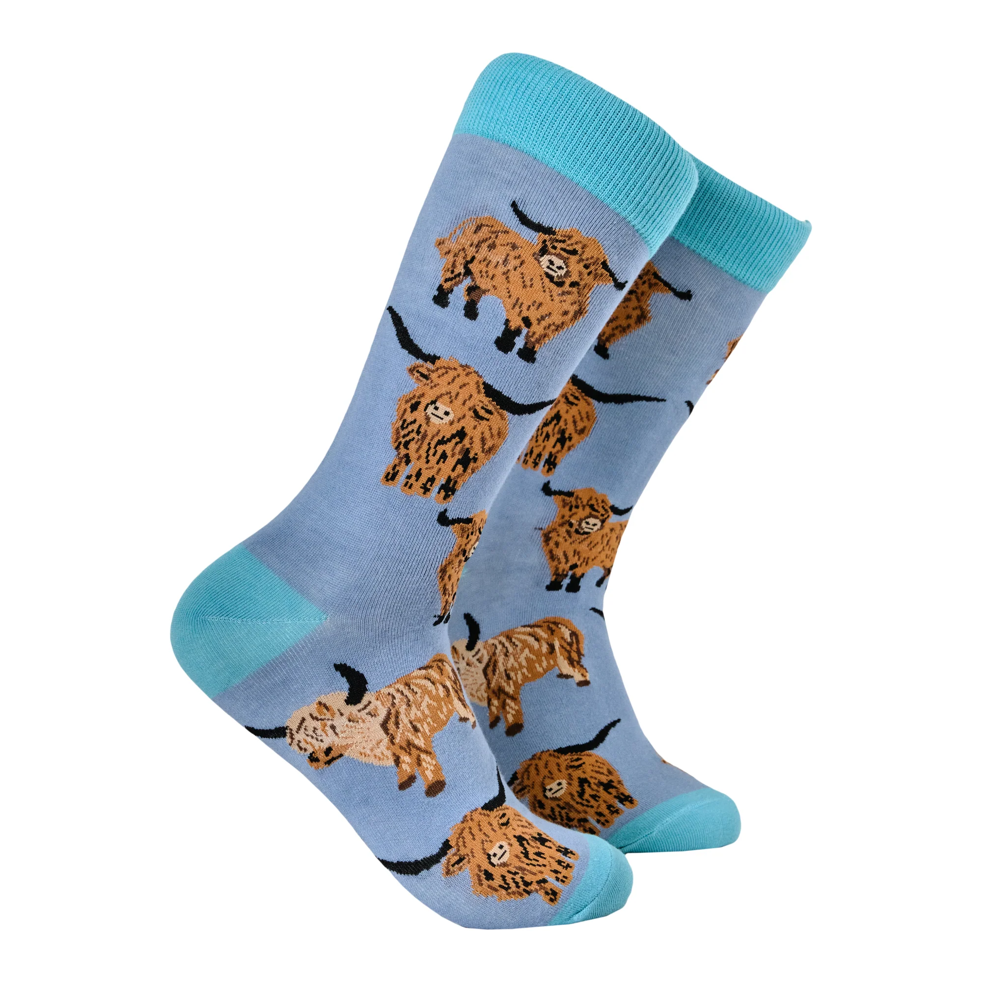 Highland Cow Socks - Och Aye the Moo! - XS - Image 17