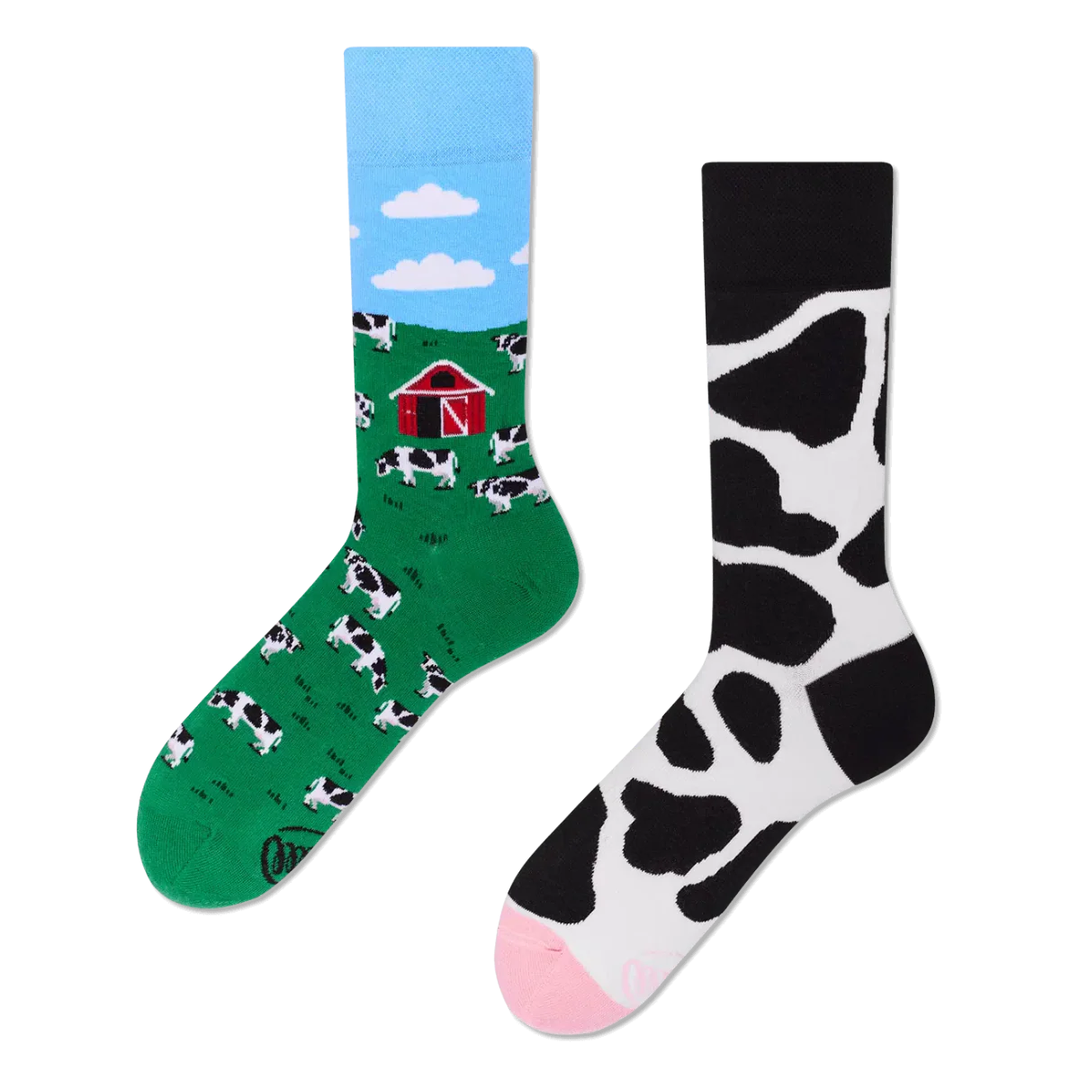 Holy Cow Mismatched Socks