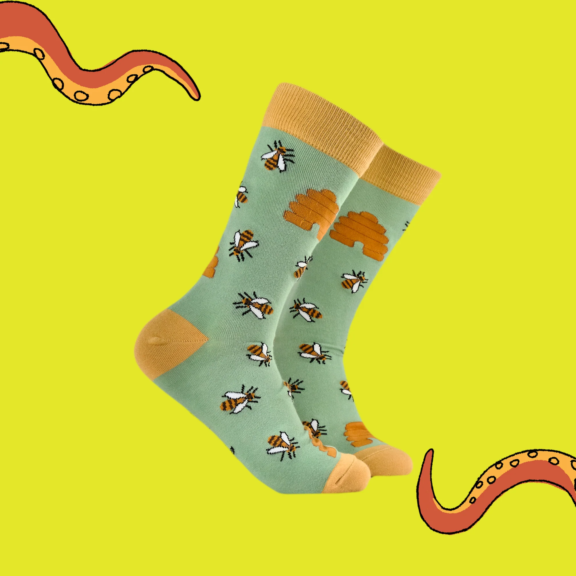Bamboo Socks - Honey Bee - Image 2