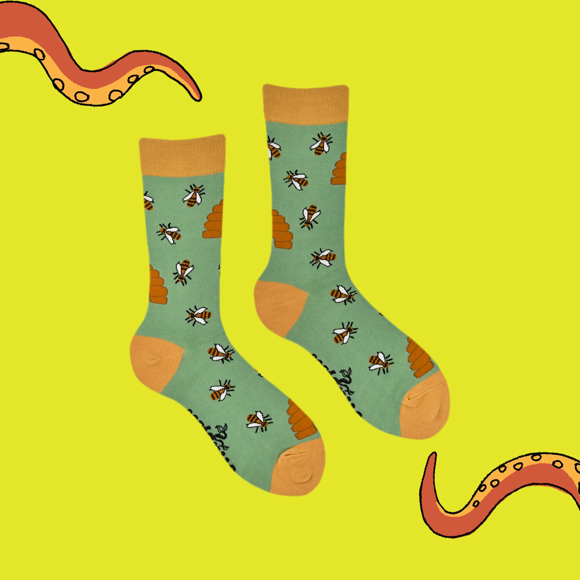 Bamboo Socks - Honey Bee - Image 3