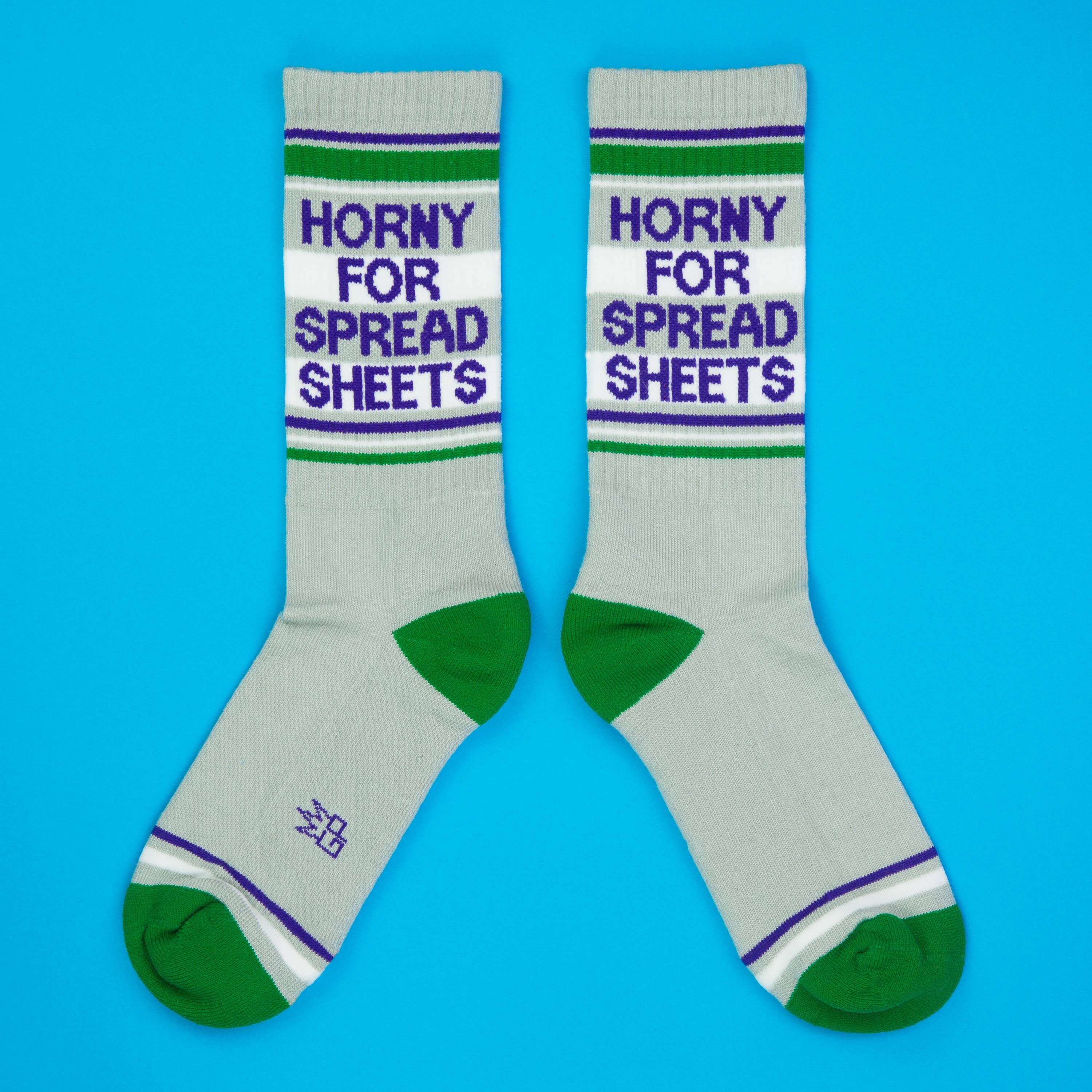 Horny For Spread Sheets Athletic Socks - Image 3