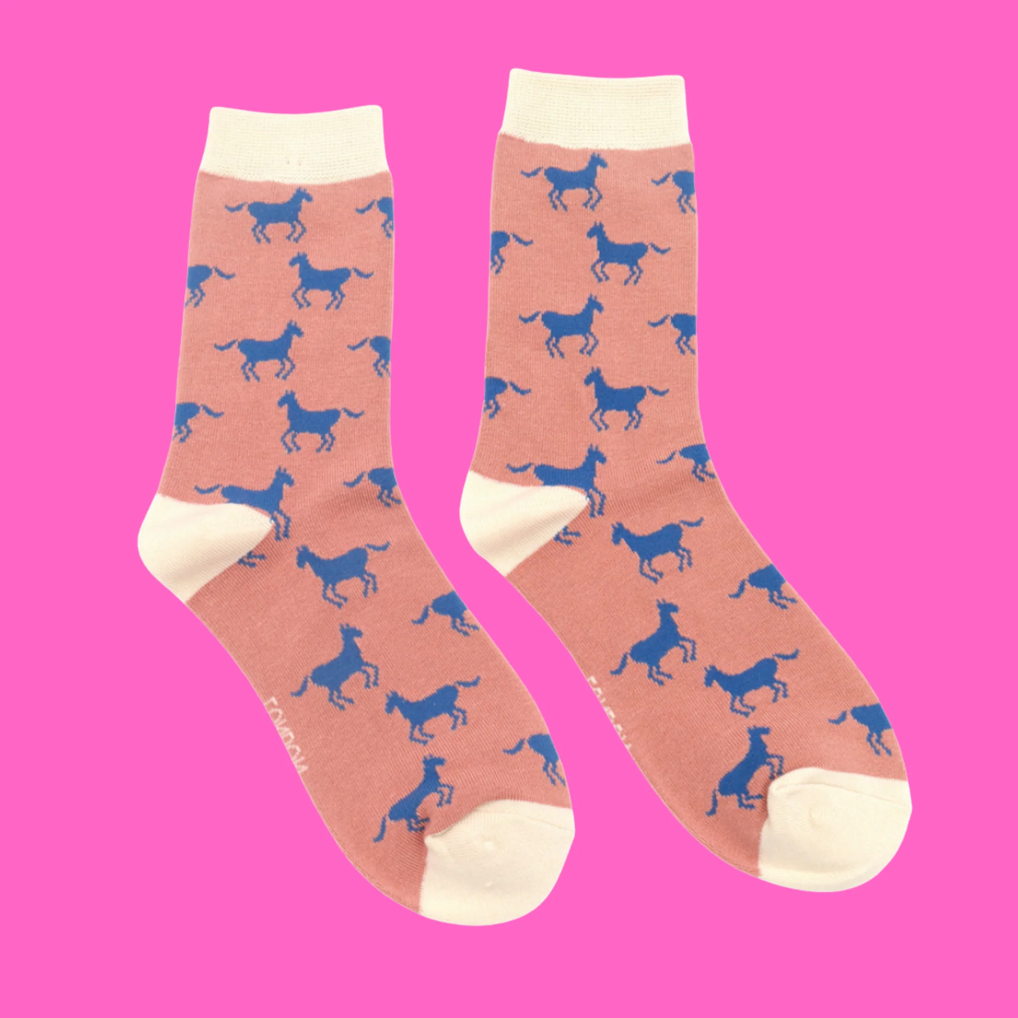 Horses Bamboo Socks - Miss Sparrow - Image 3