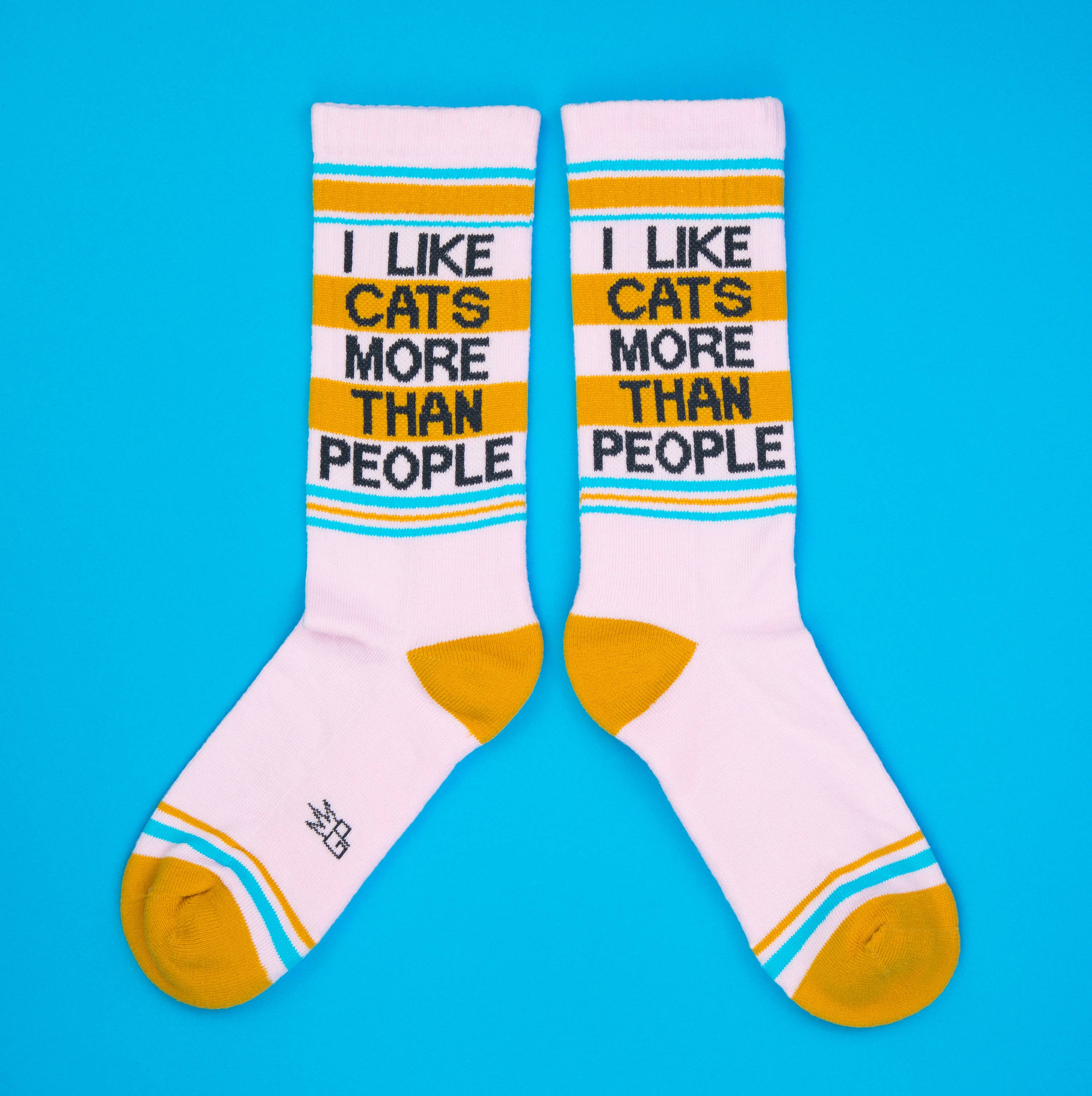 I Like Cats More Than People Athletic Socks - Image 3