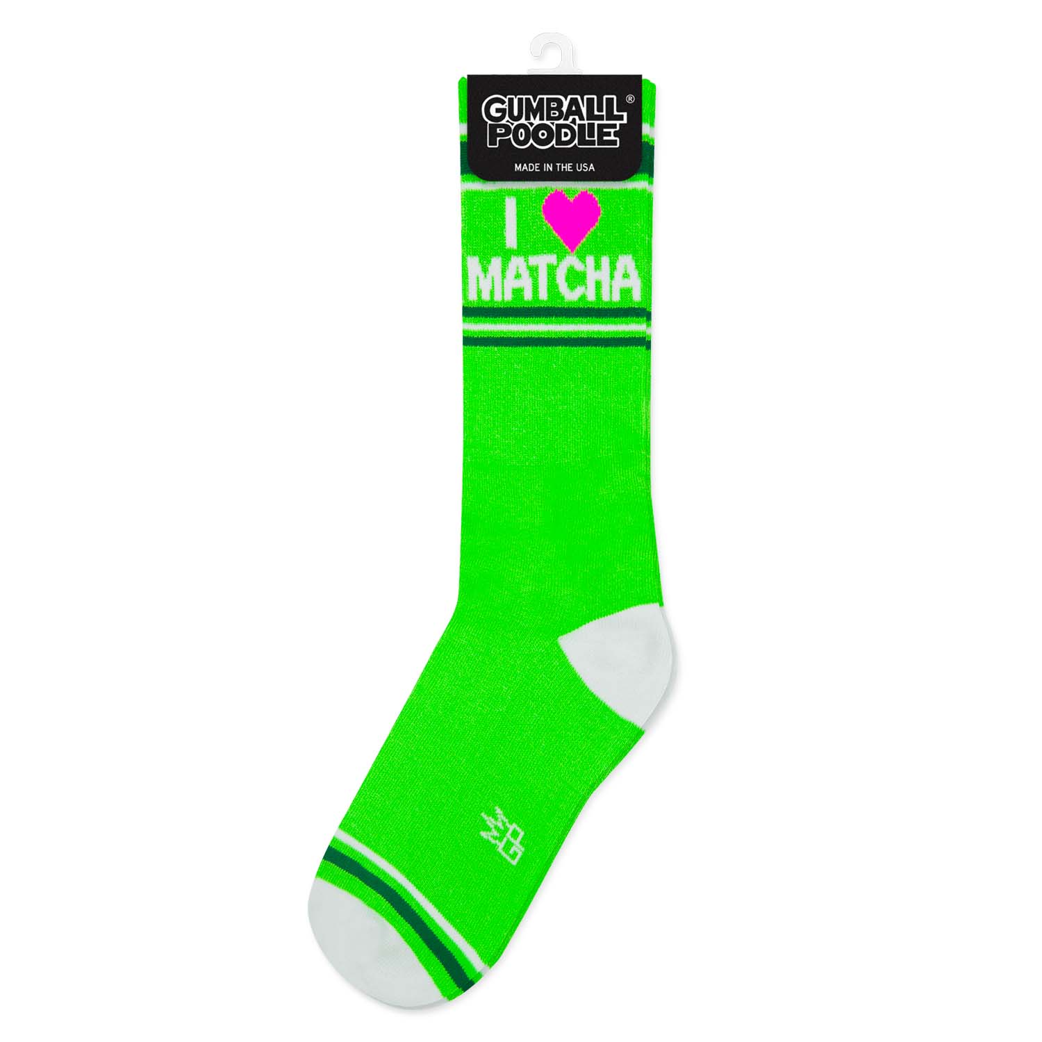 I ❤️ Matcha Athletic Socks - Image 3