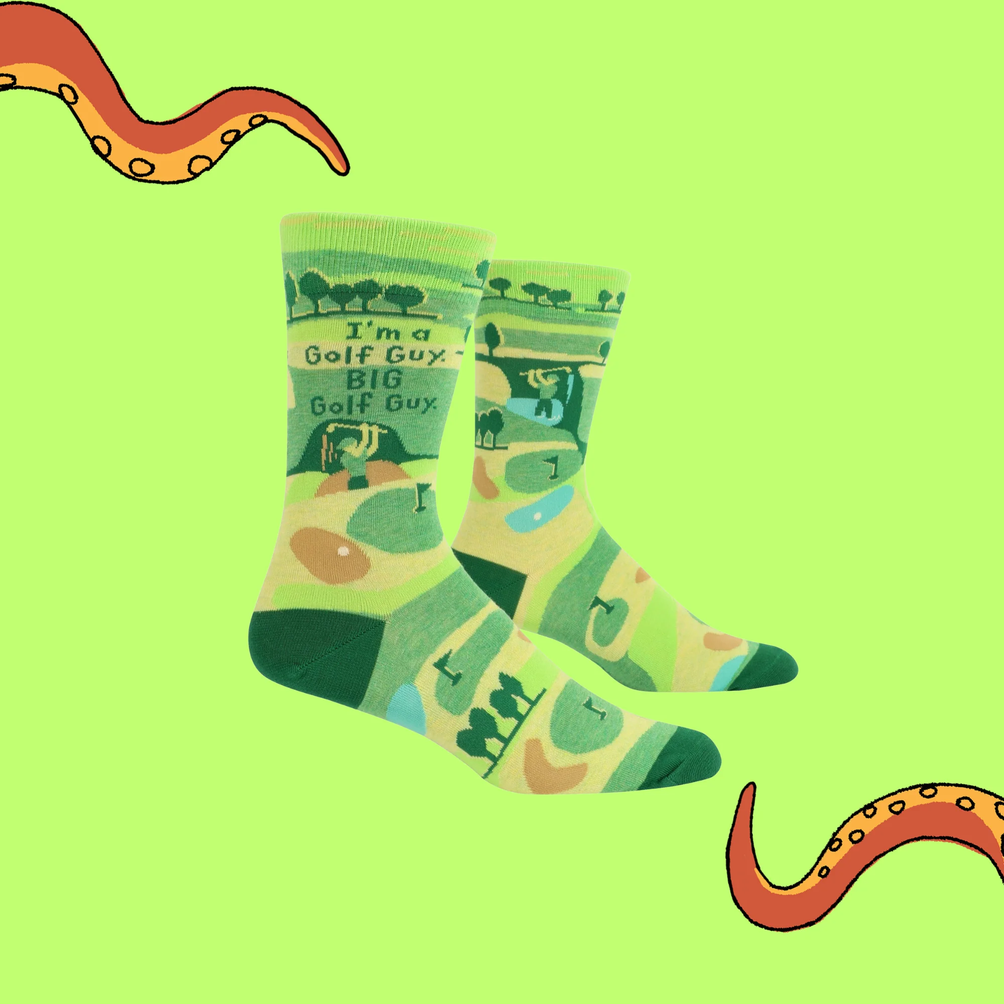 I'm a Big Golf Guy Socks - Image 2