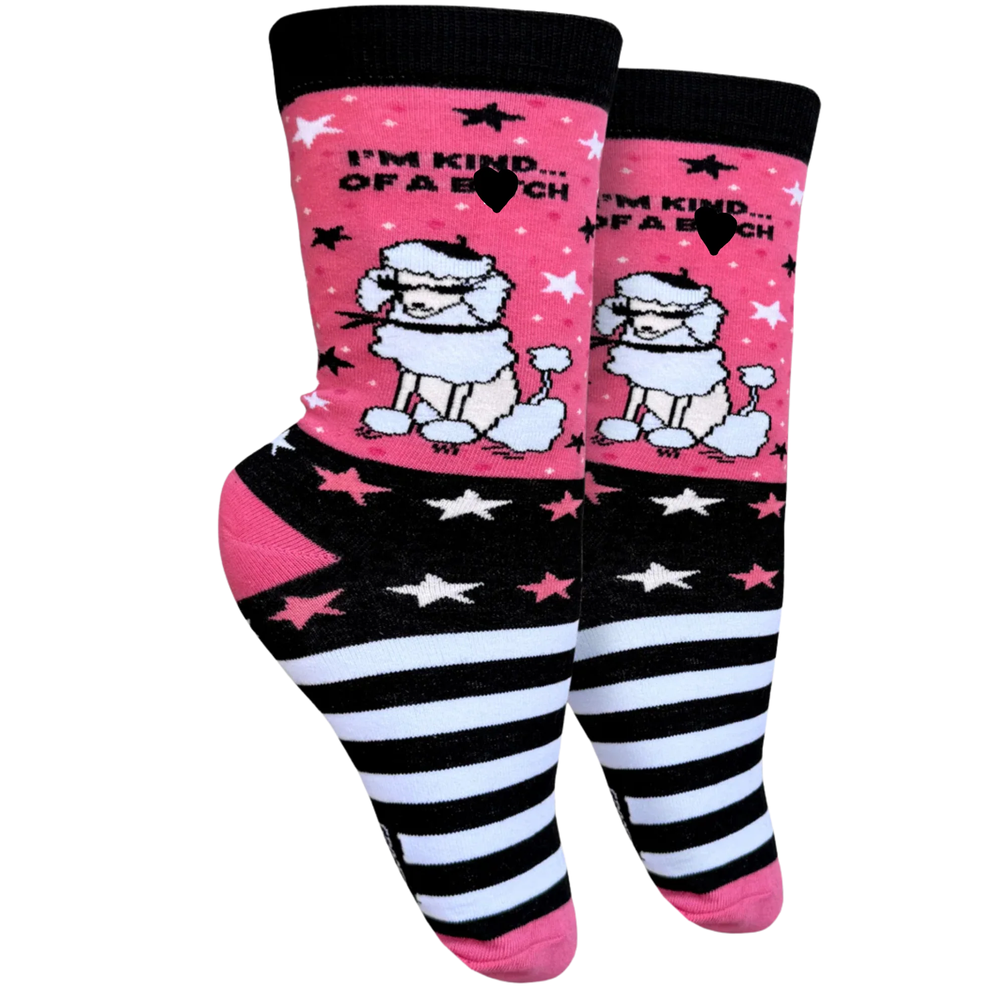 I'm Kind of a B**ch Socks - Small