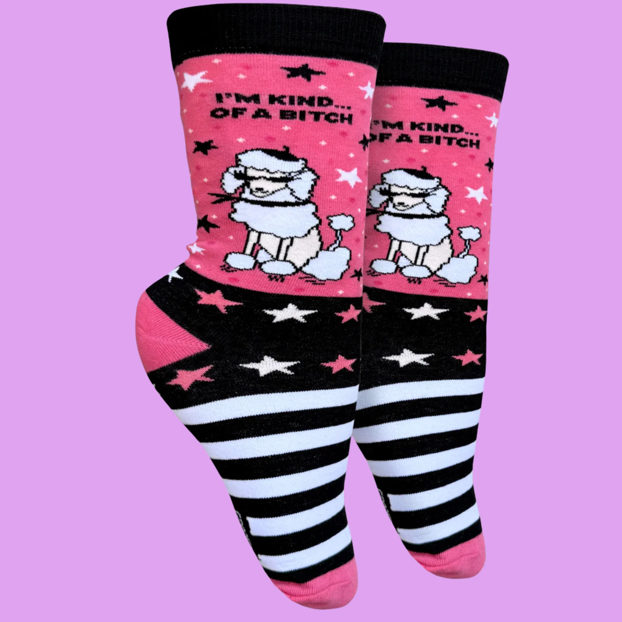 I'm Kind of a B**ch Socks - Small - Image 3