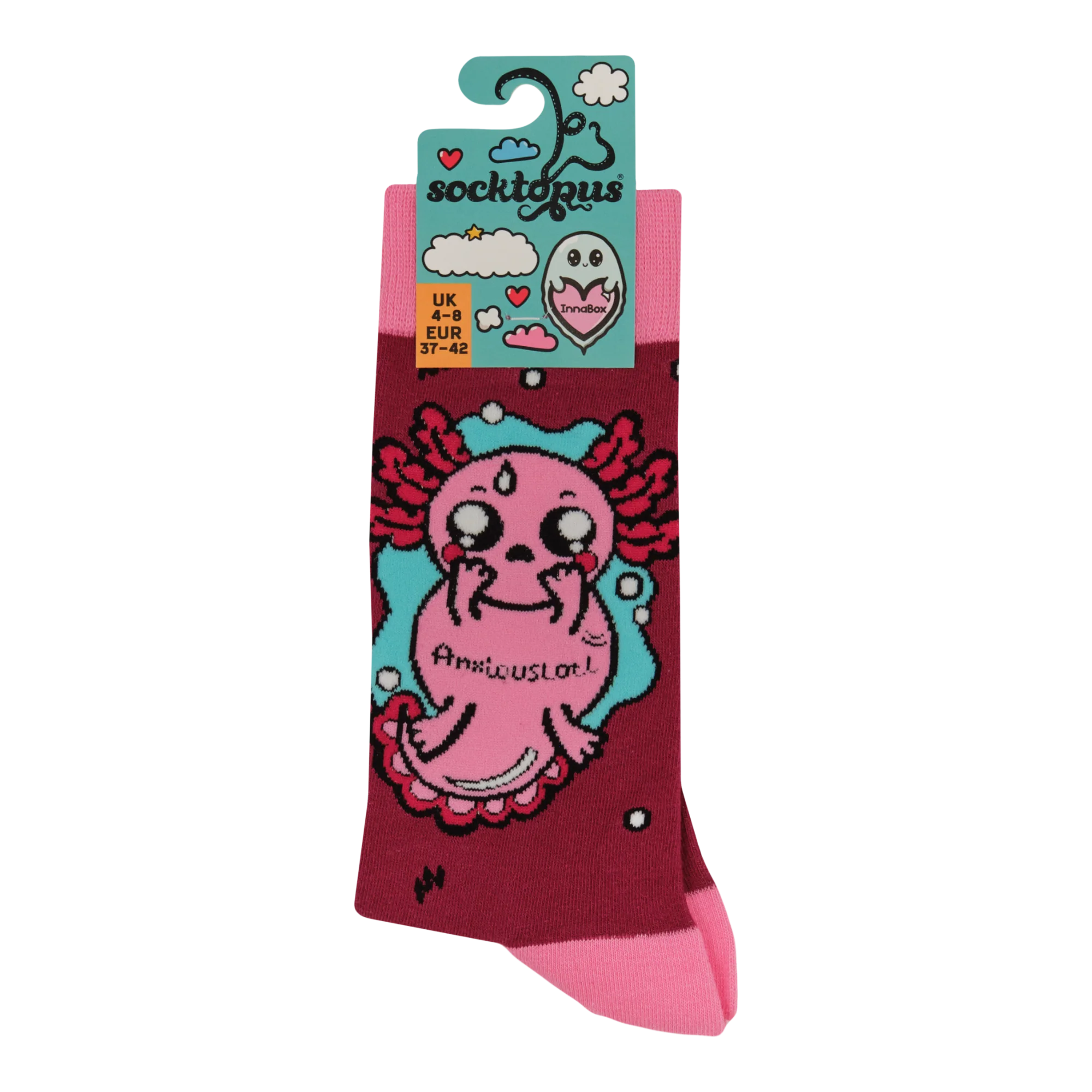 InnaBox - Anxiouslotl Socks - Image 4