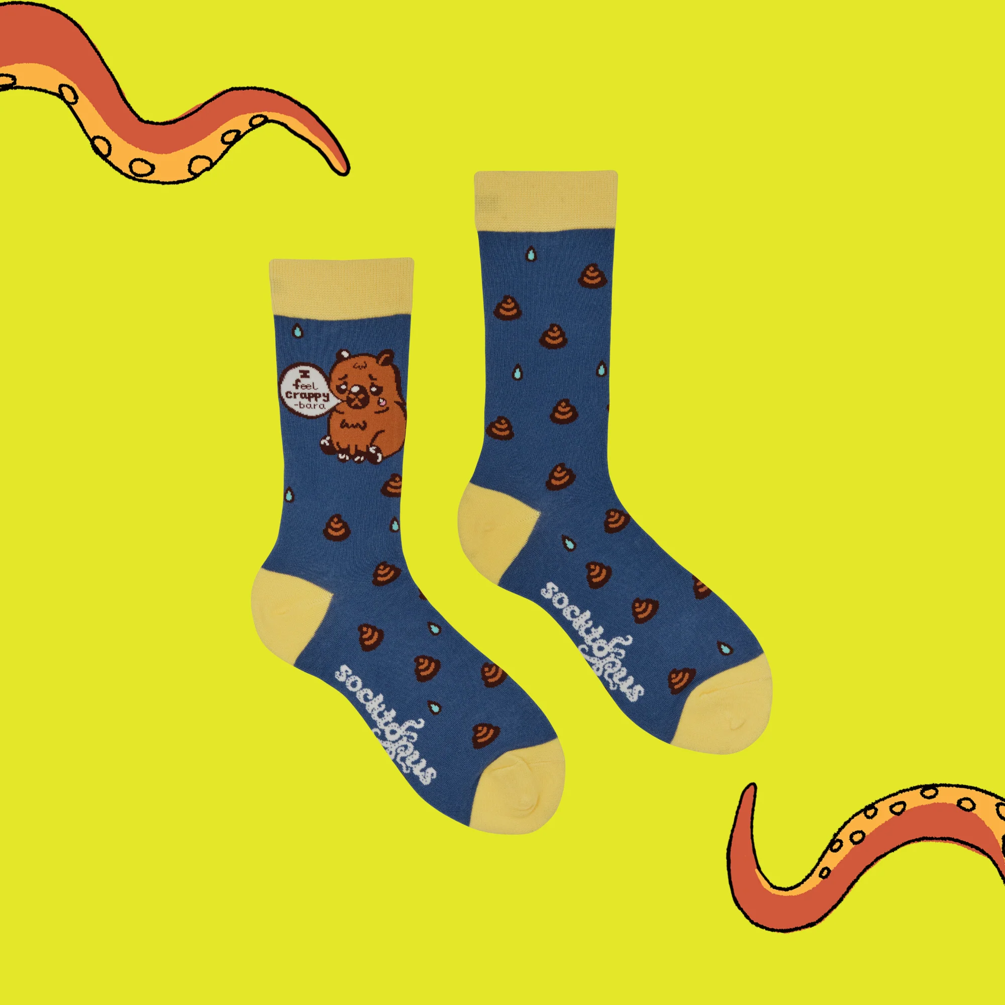 InnaBox - I Feel Crappybara Socks - Image 3