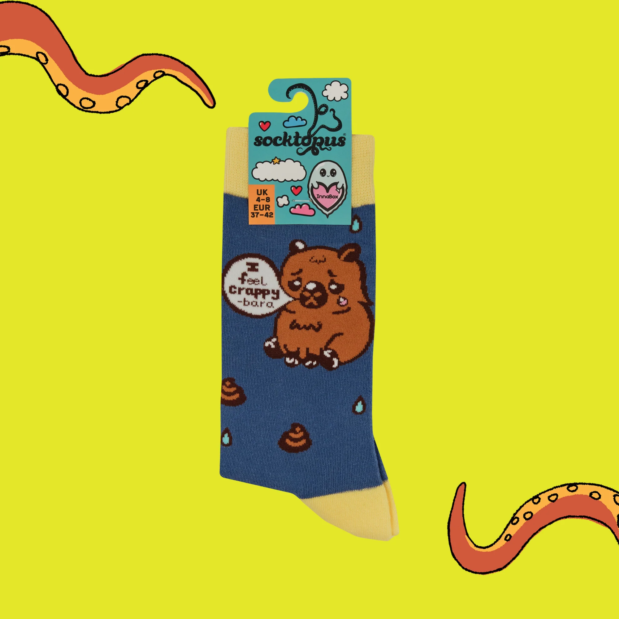 InnaBox - I Feel Crappybara Socks - Image 4