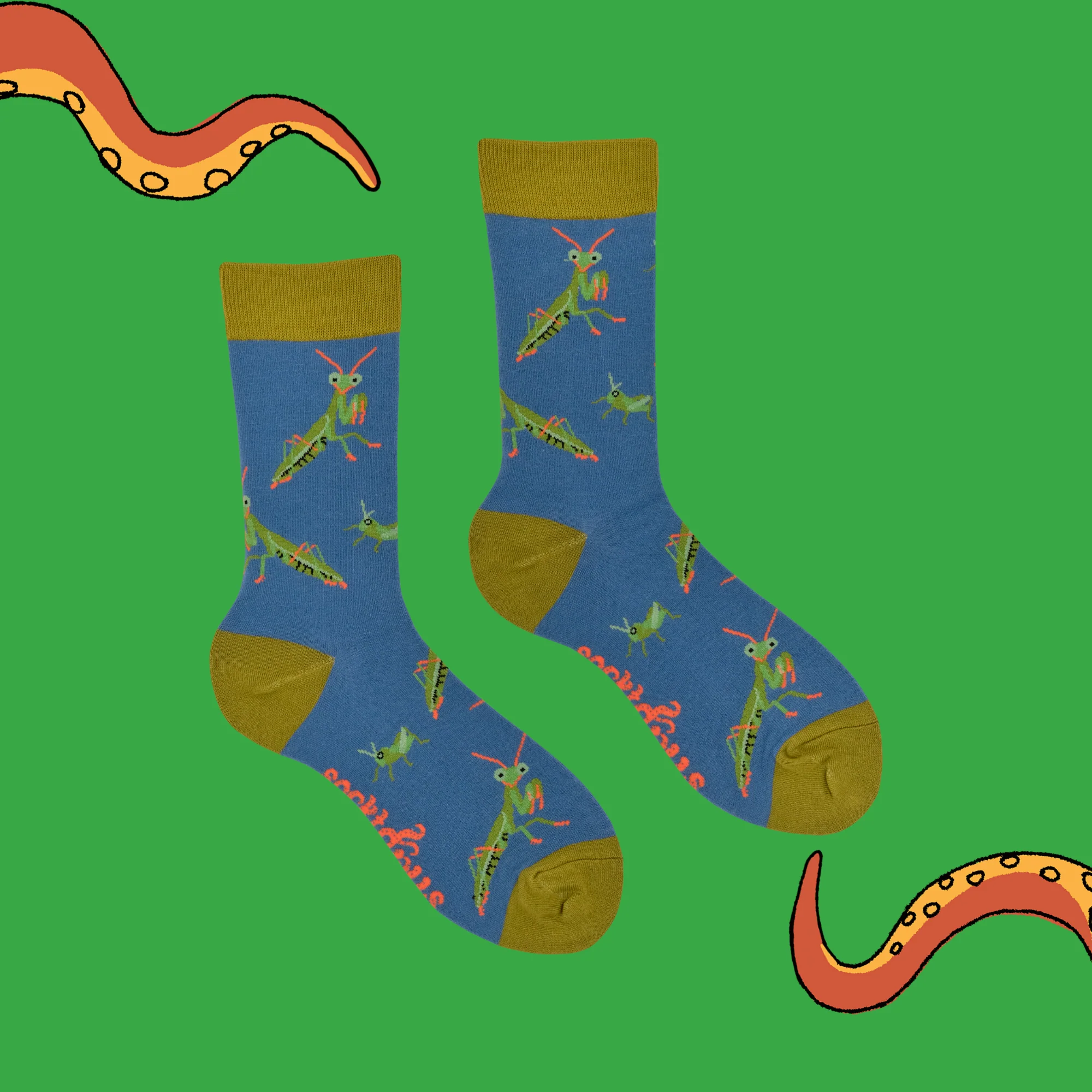 Praying Mantis Socks - I've Been Praying For These - Image 3