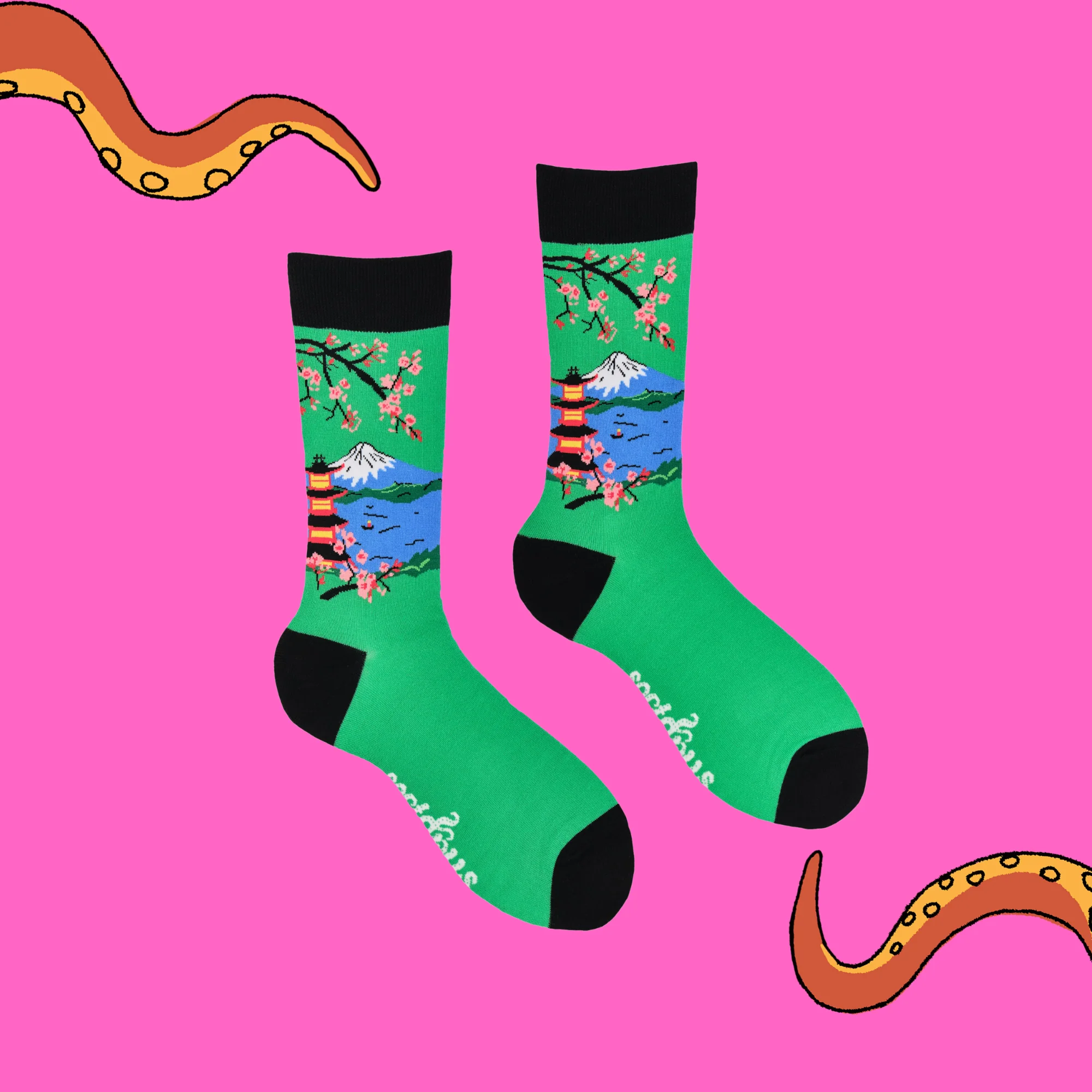 Japanese Socks - Mount Fuji - Image 3