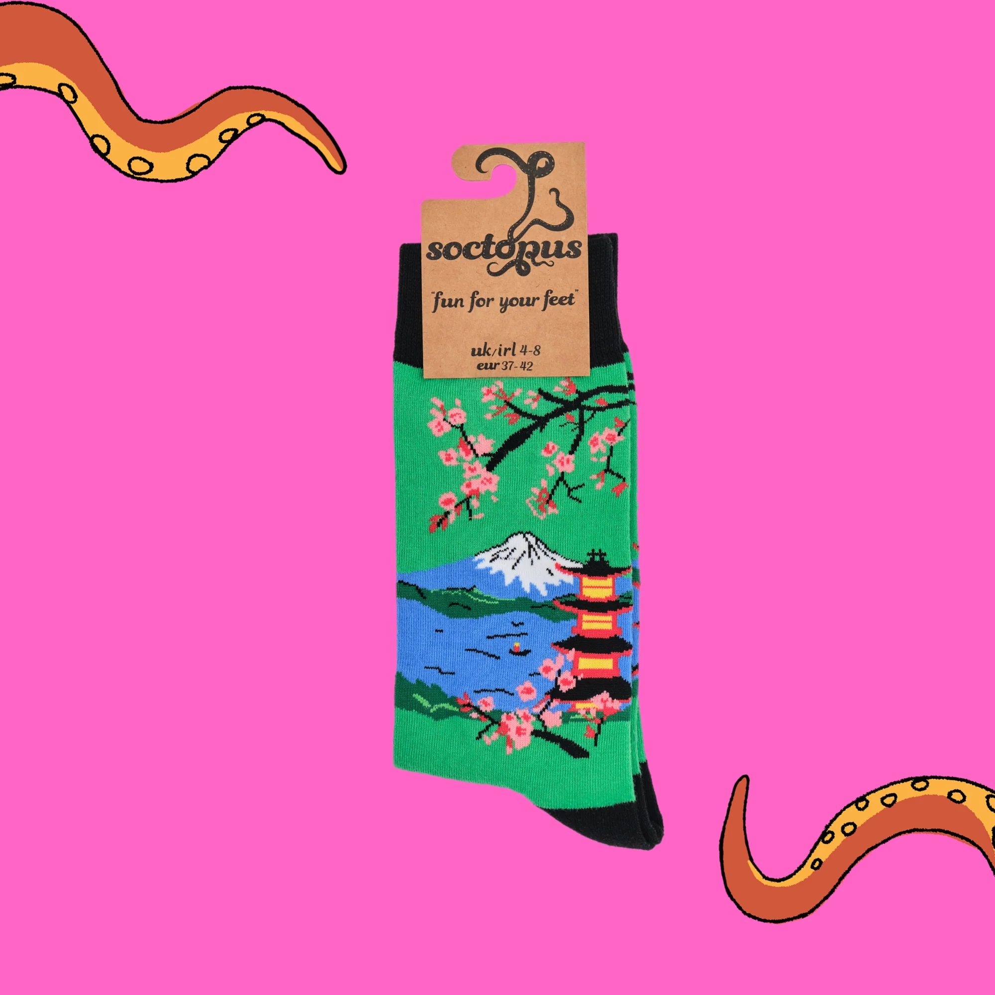 Japanese Socks - Mount Fuji - Image 4