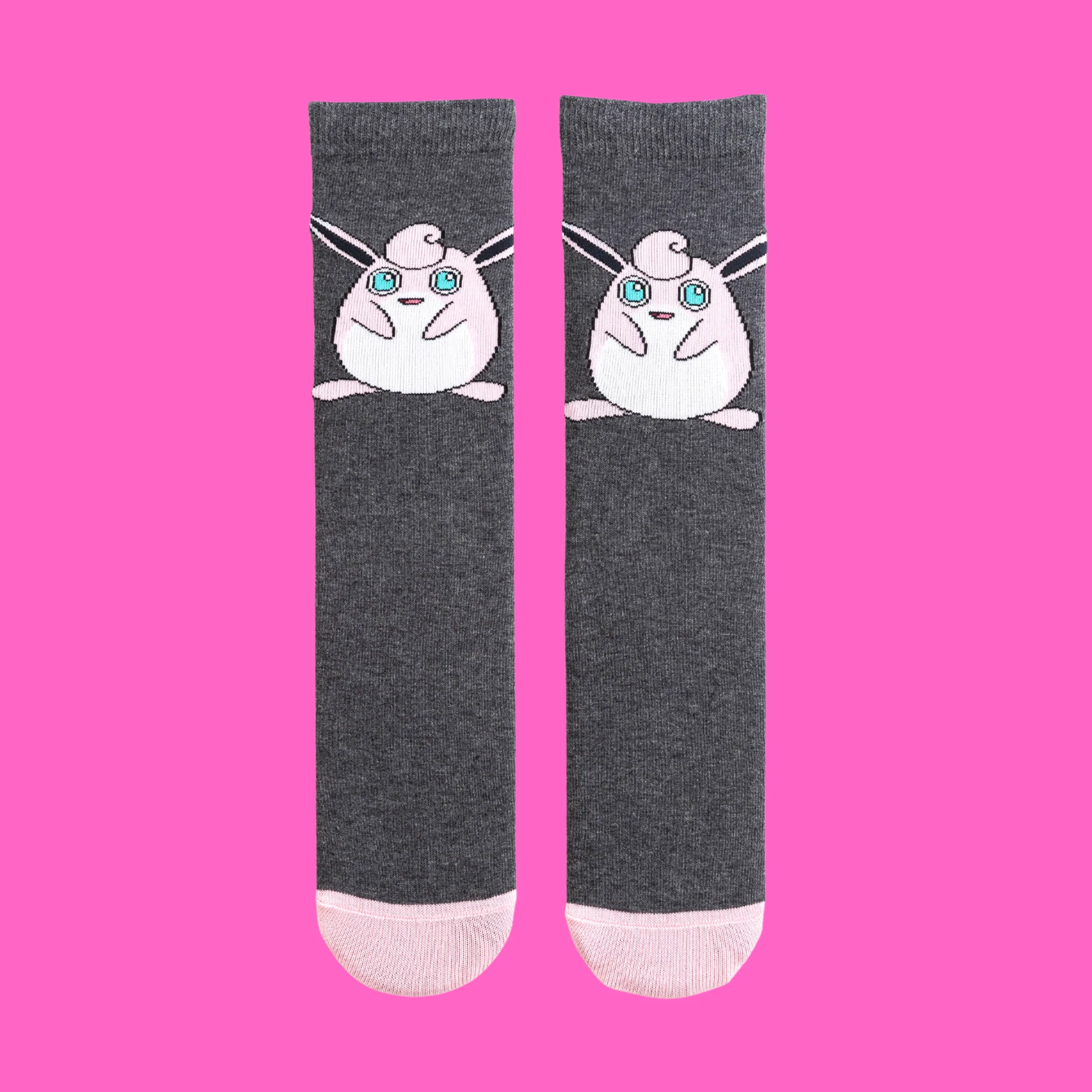 Wigglytuff Pokémon Adult Socks - Image 2
