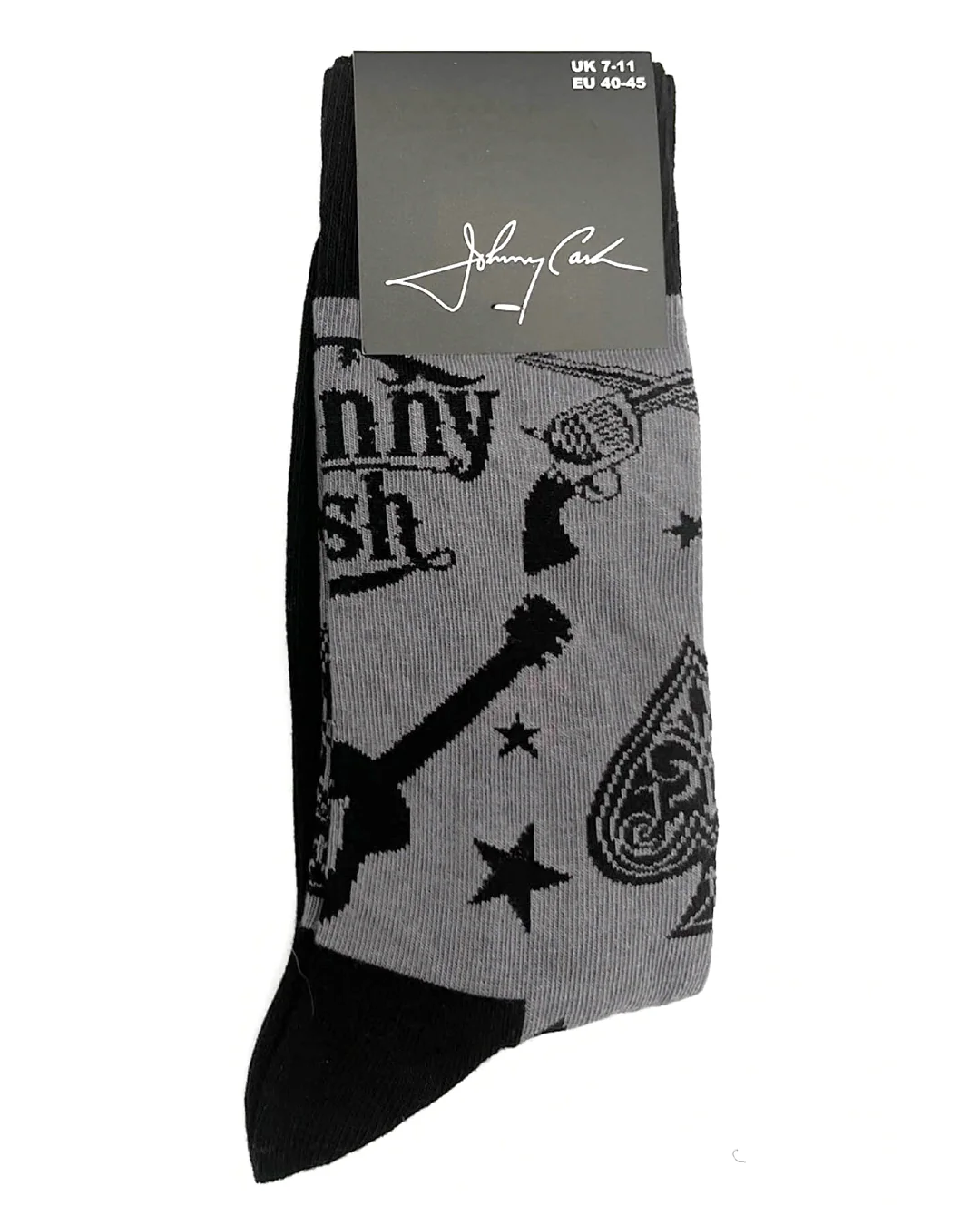 Johnny Cash Guitars 'n Guns Socks - Image 3