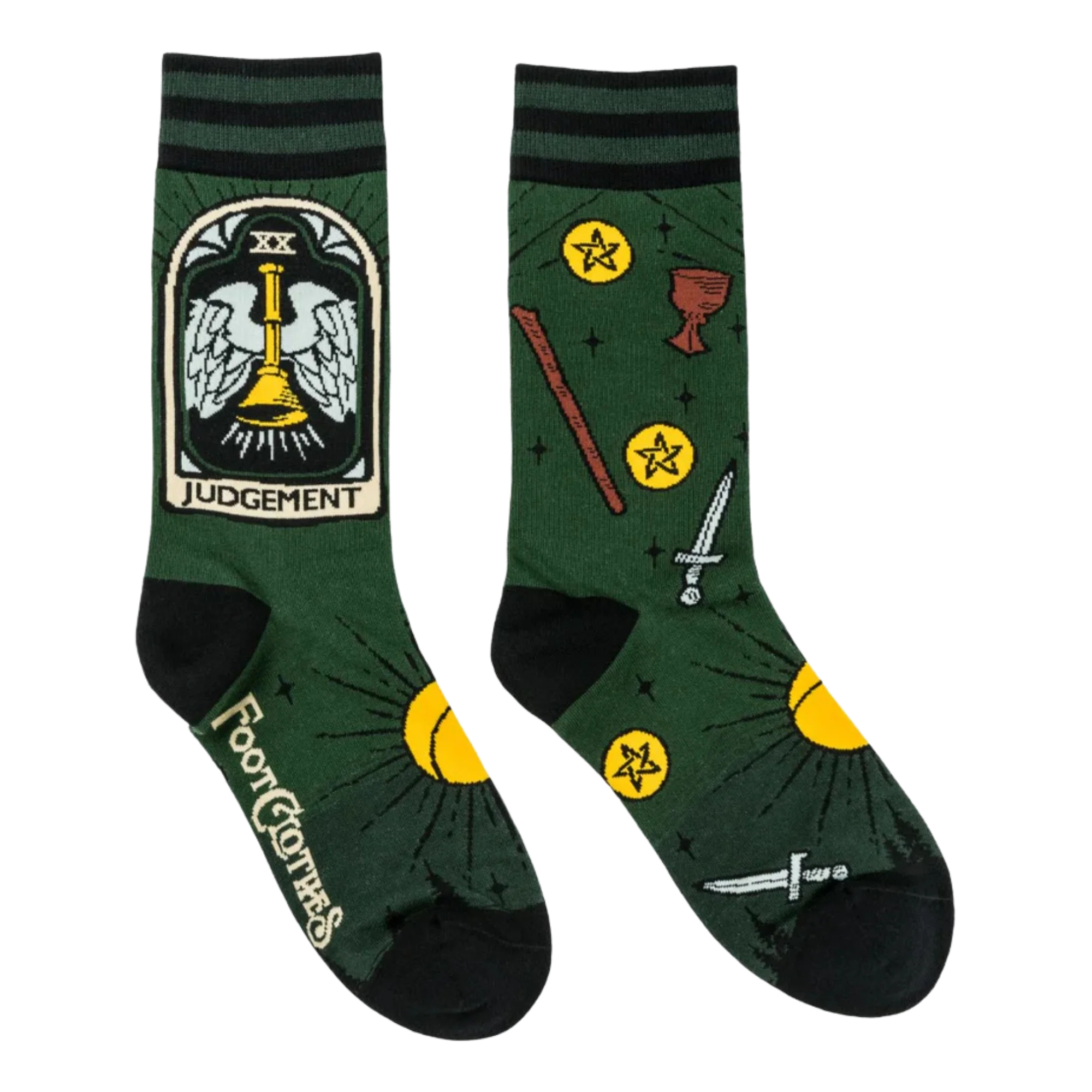 Judgement Tarot Nouveau Crew Socks
