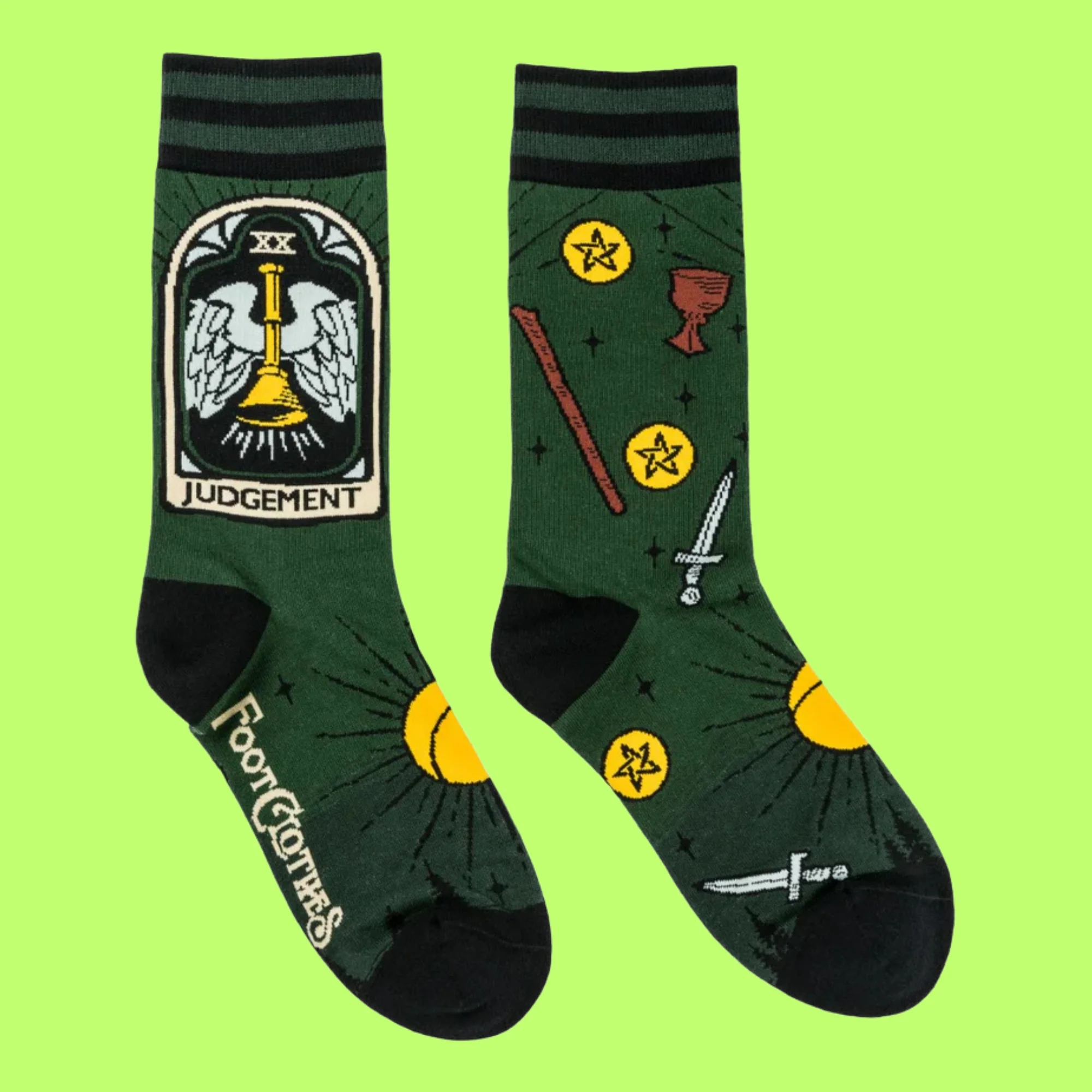 Judgement Tarot Nouveau Crew Socks - Image 2