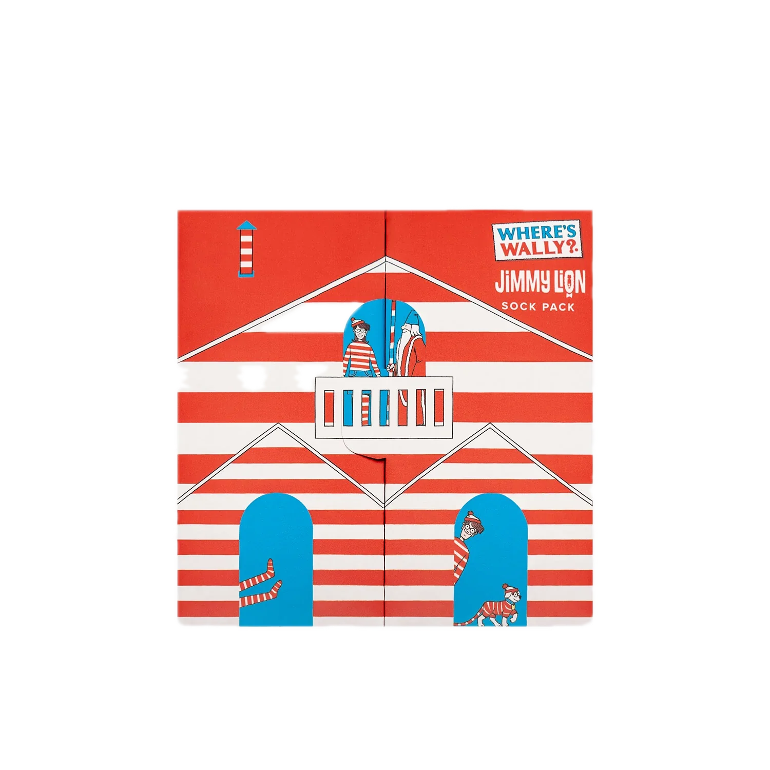 Where's Wally Gift Pack Socks - Image 3