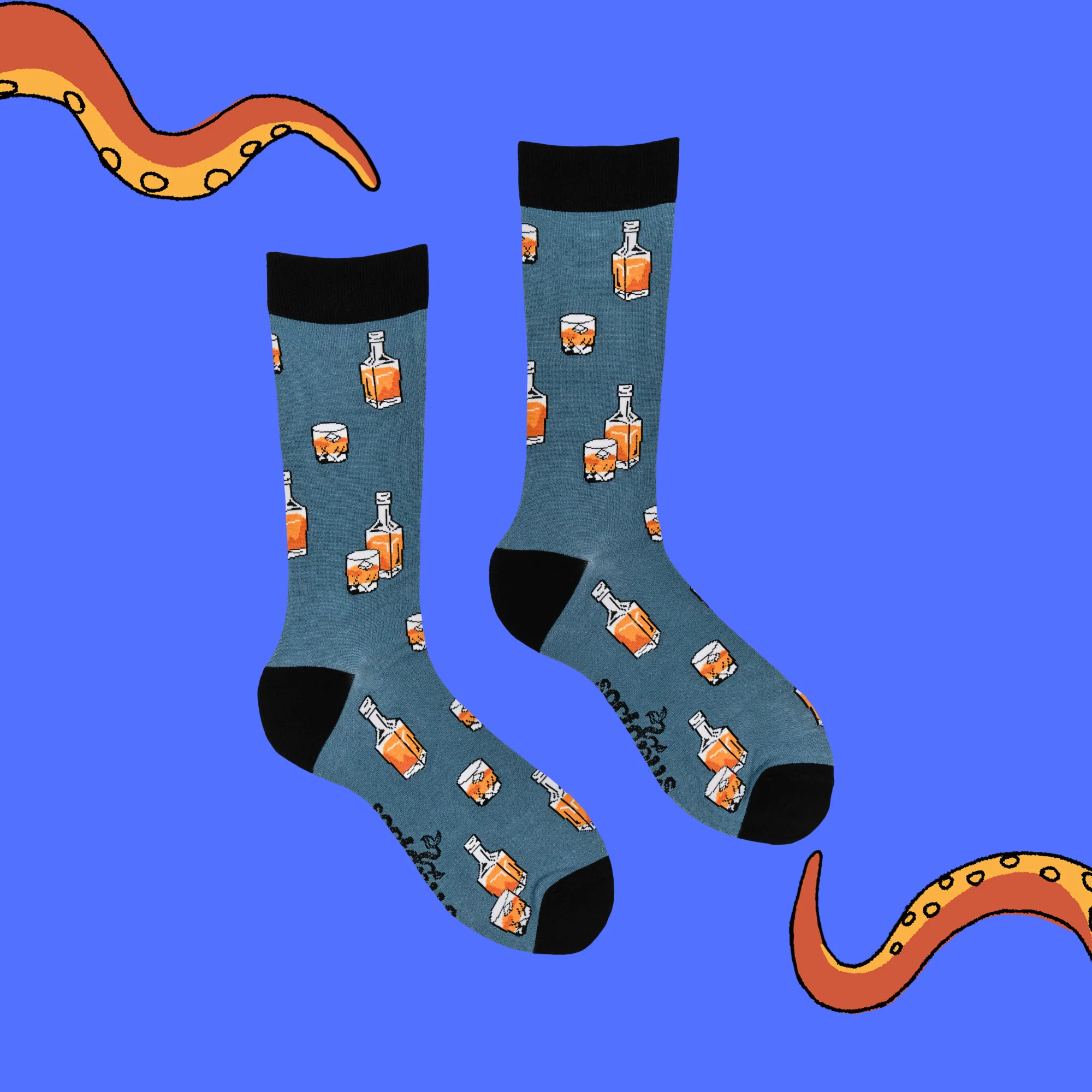 Bamboo Socks - Whiskey - Image 3