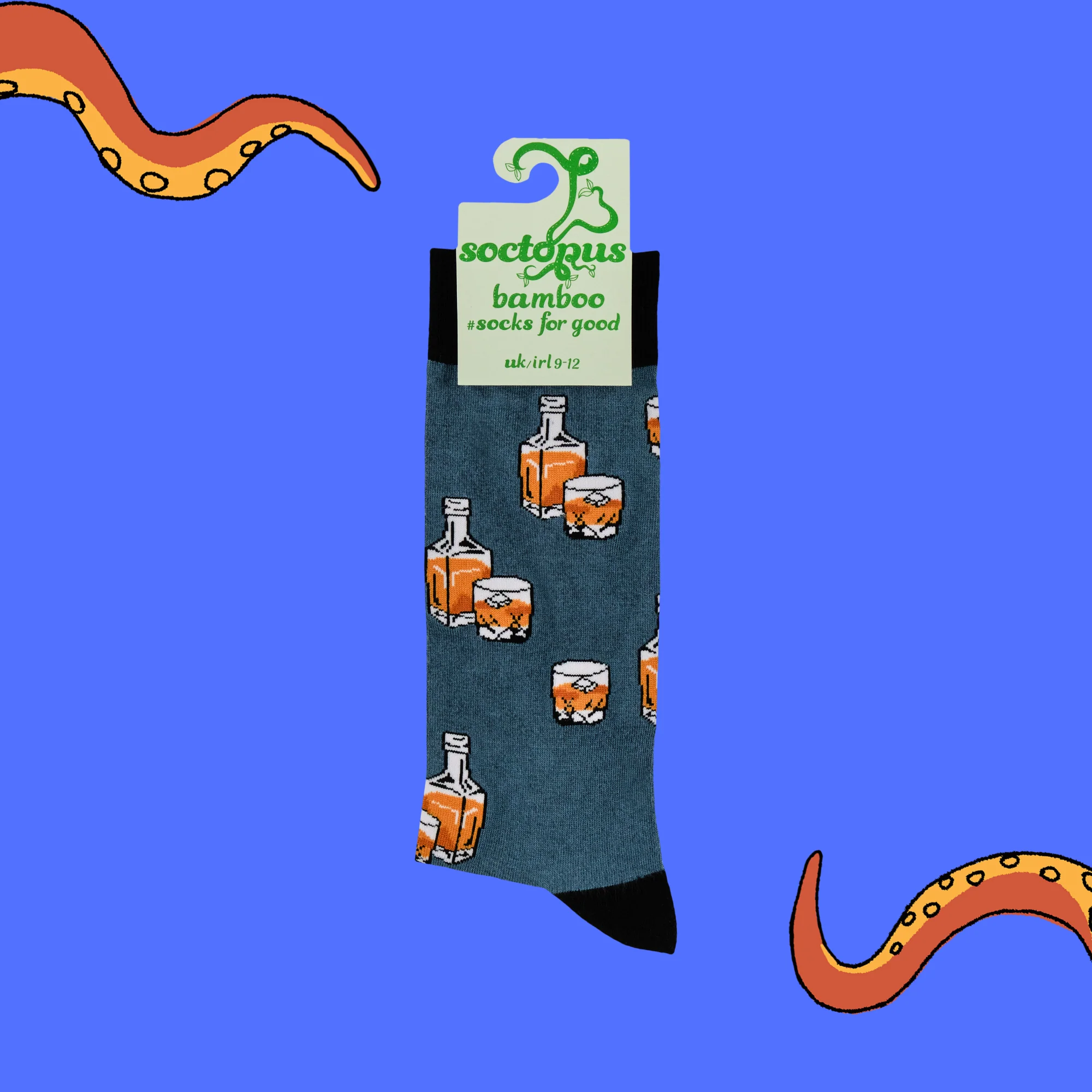 Bamboo Socks - Whiskey - Image 4