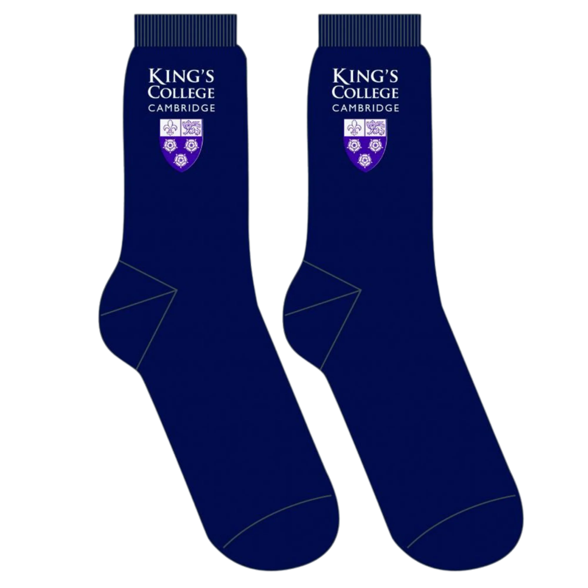 King's College Cambridge Crest Socks