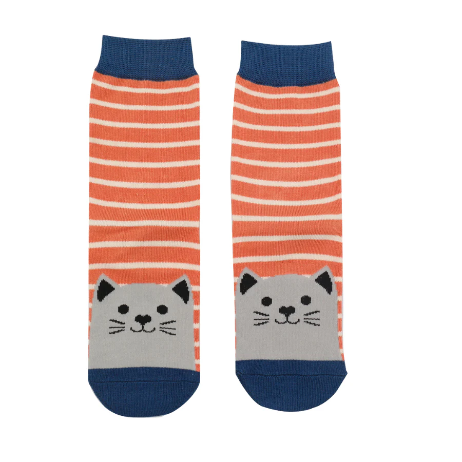 Bamboo Socks - Kitty Cats Kids - Miss Sparrow - Image 2