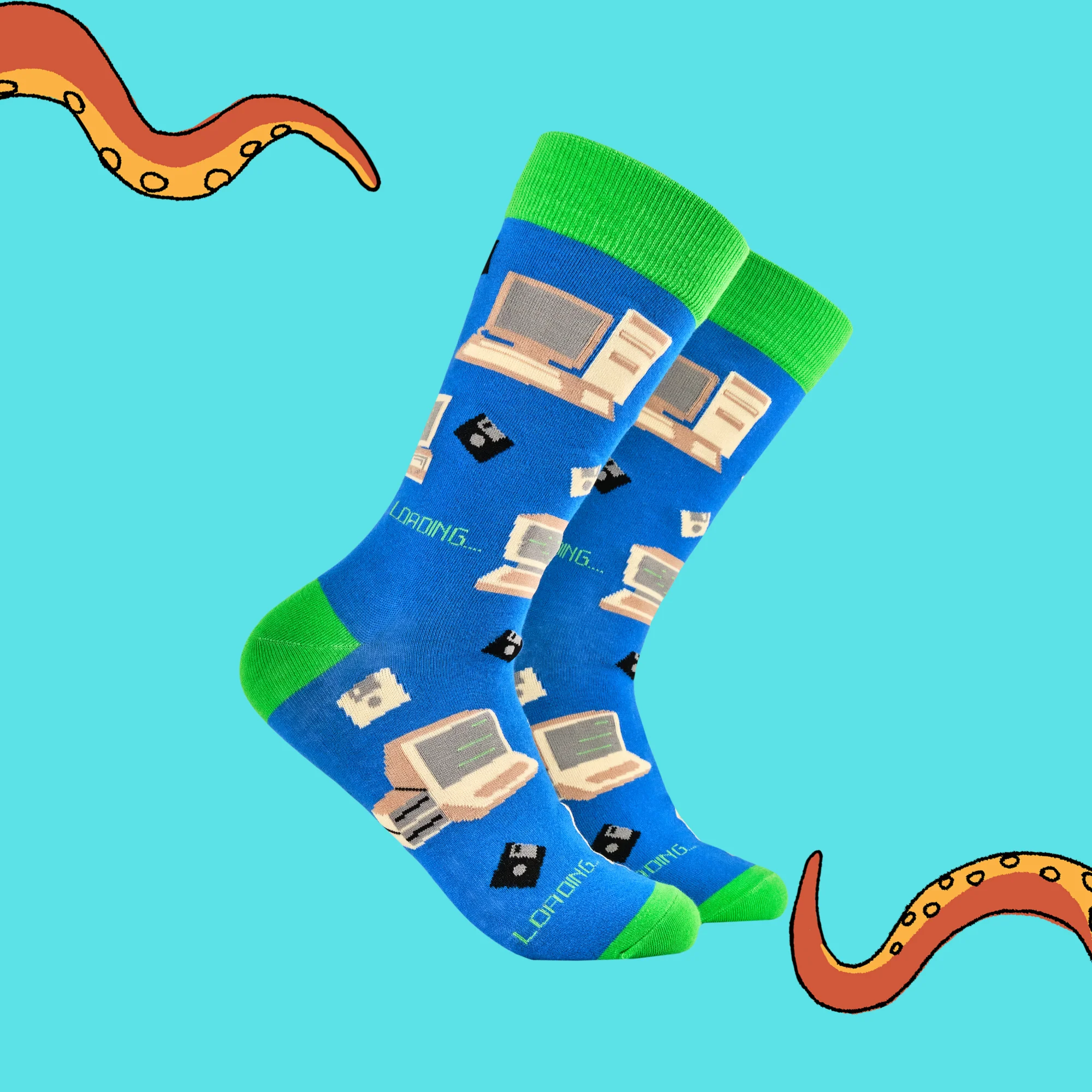 Computer Geek Socks - Image 2