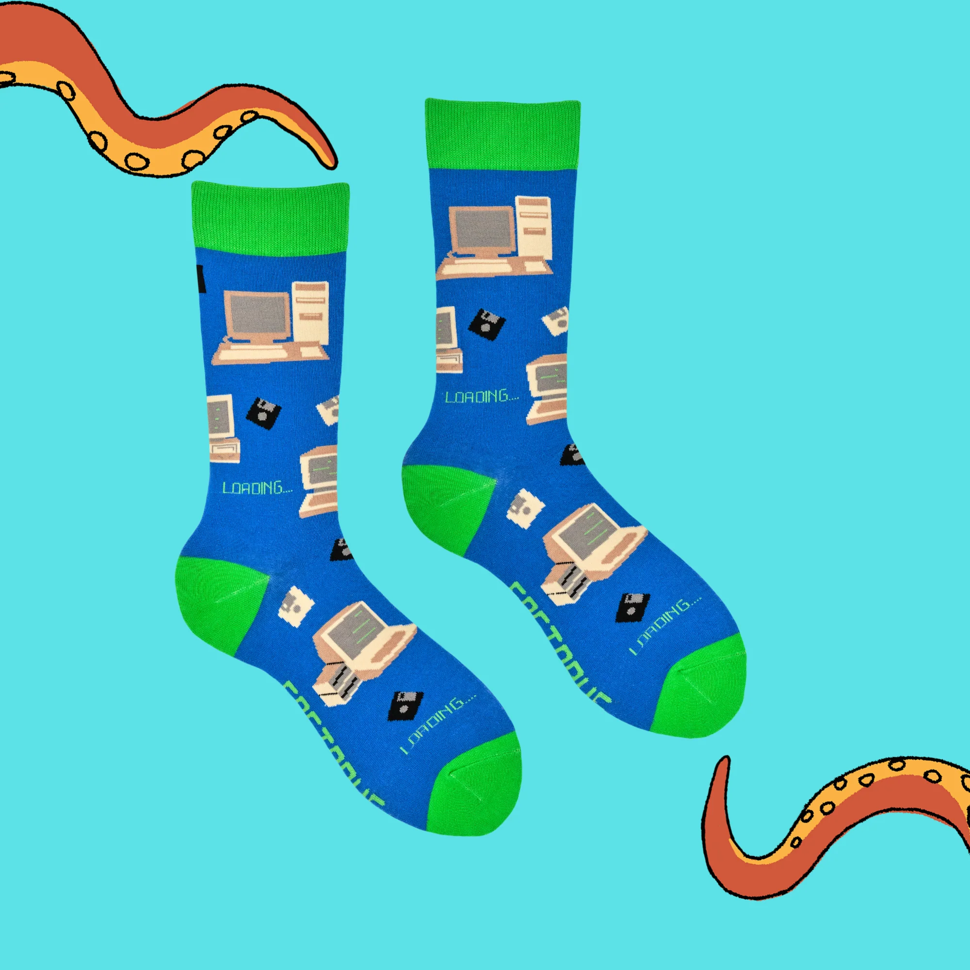 Computer Geek Socks - Image 3