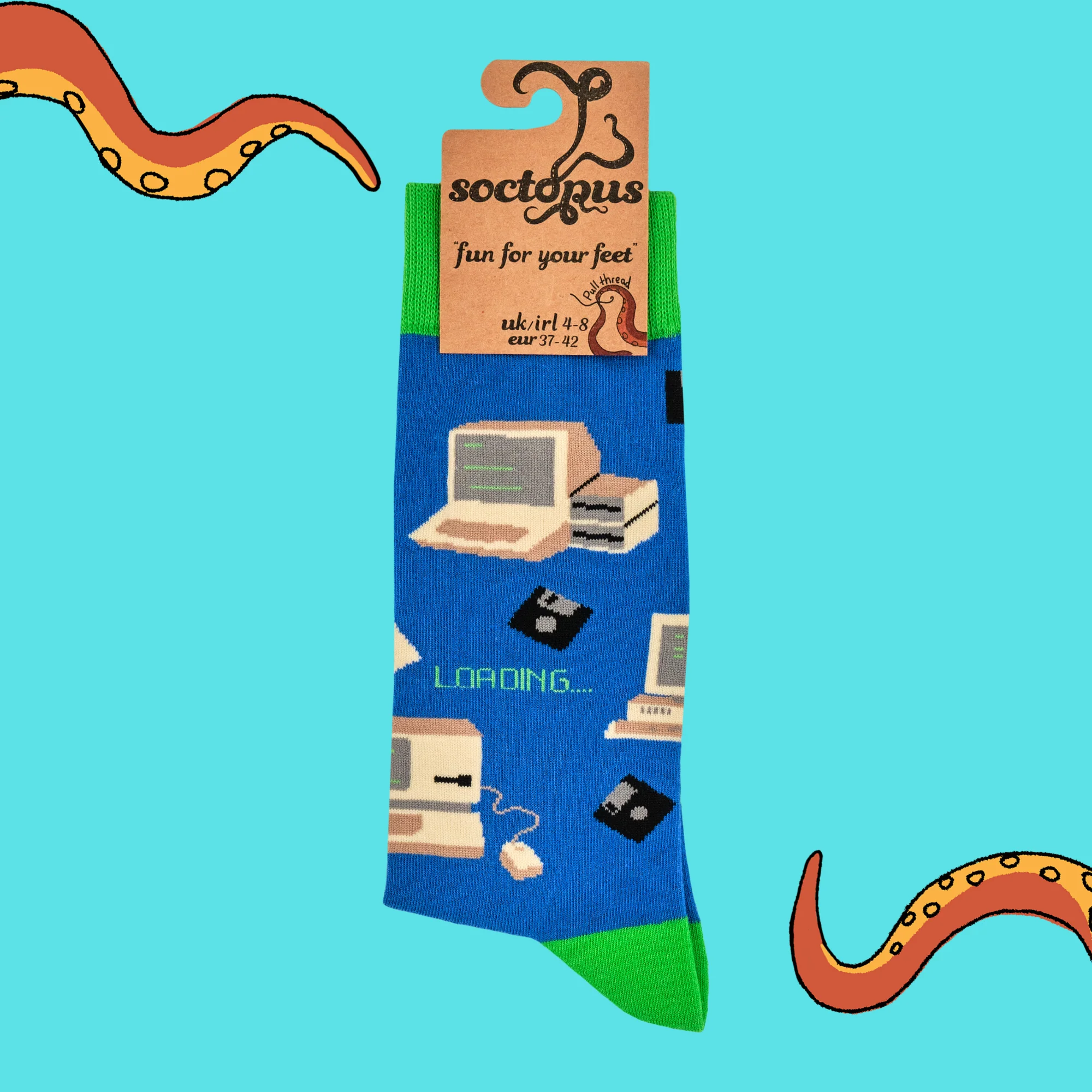Computer Geek Socks - Image 4