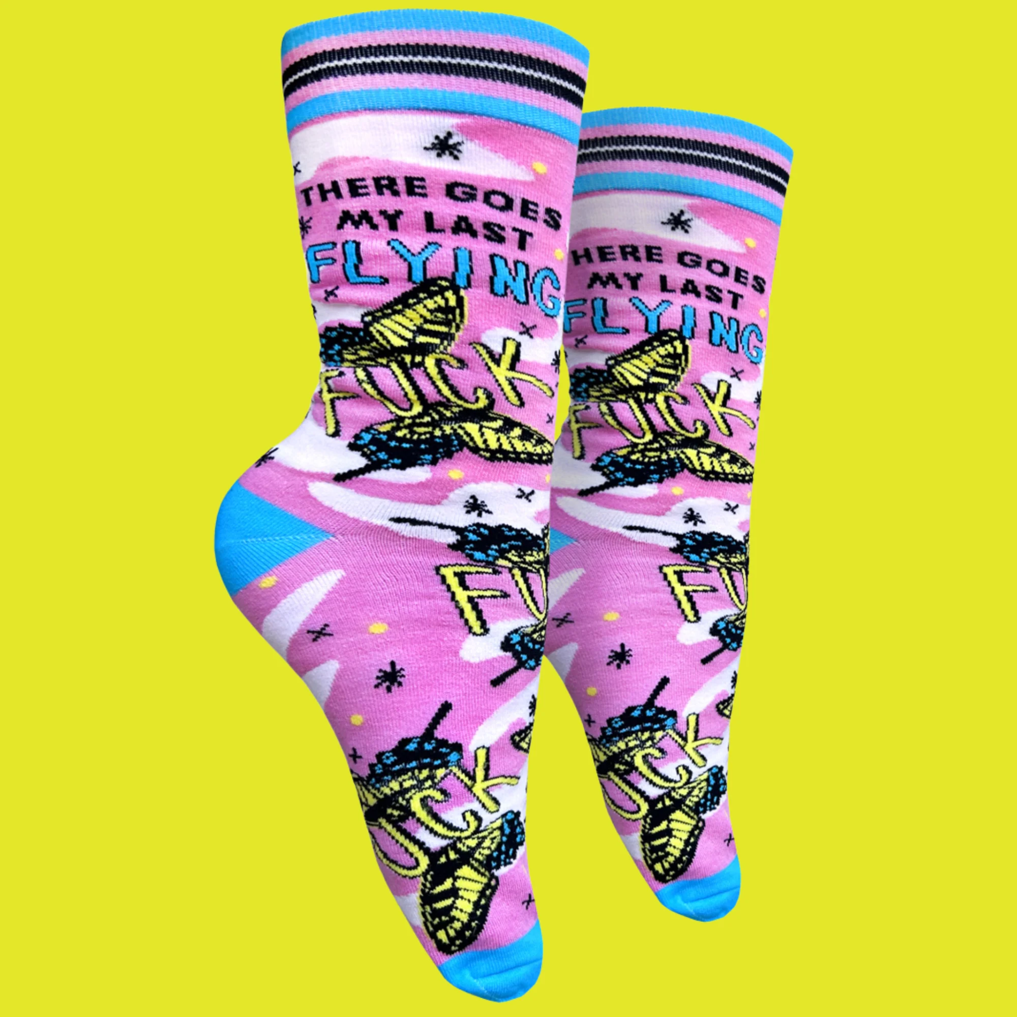 Last Flying F**k Socks - Small - Image 2